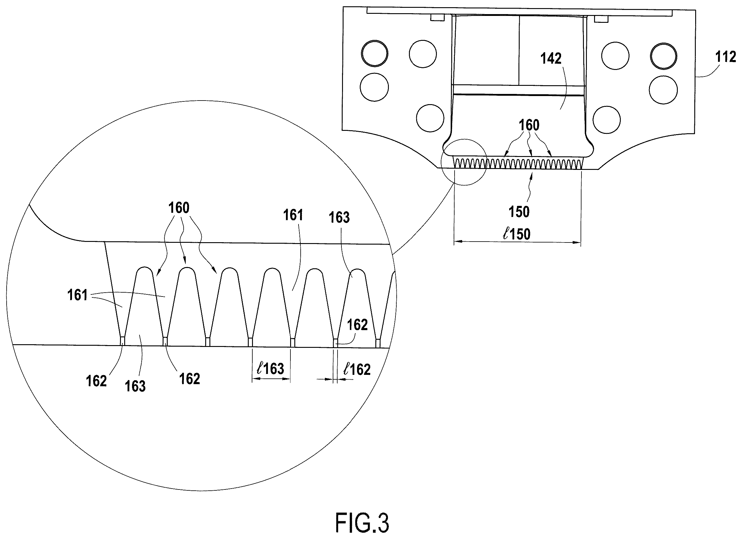 Patent US12552089 Figure 3 – Extrusion head for additive manufacturing, additive manufacturing system and method