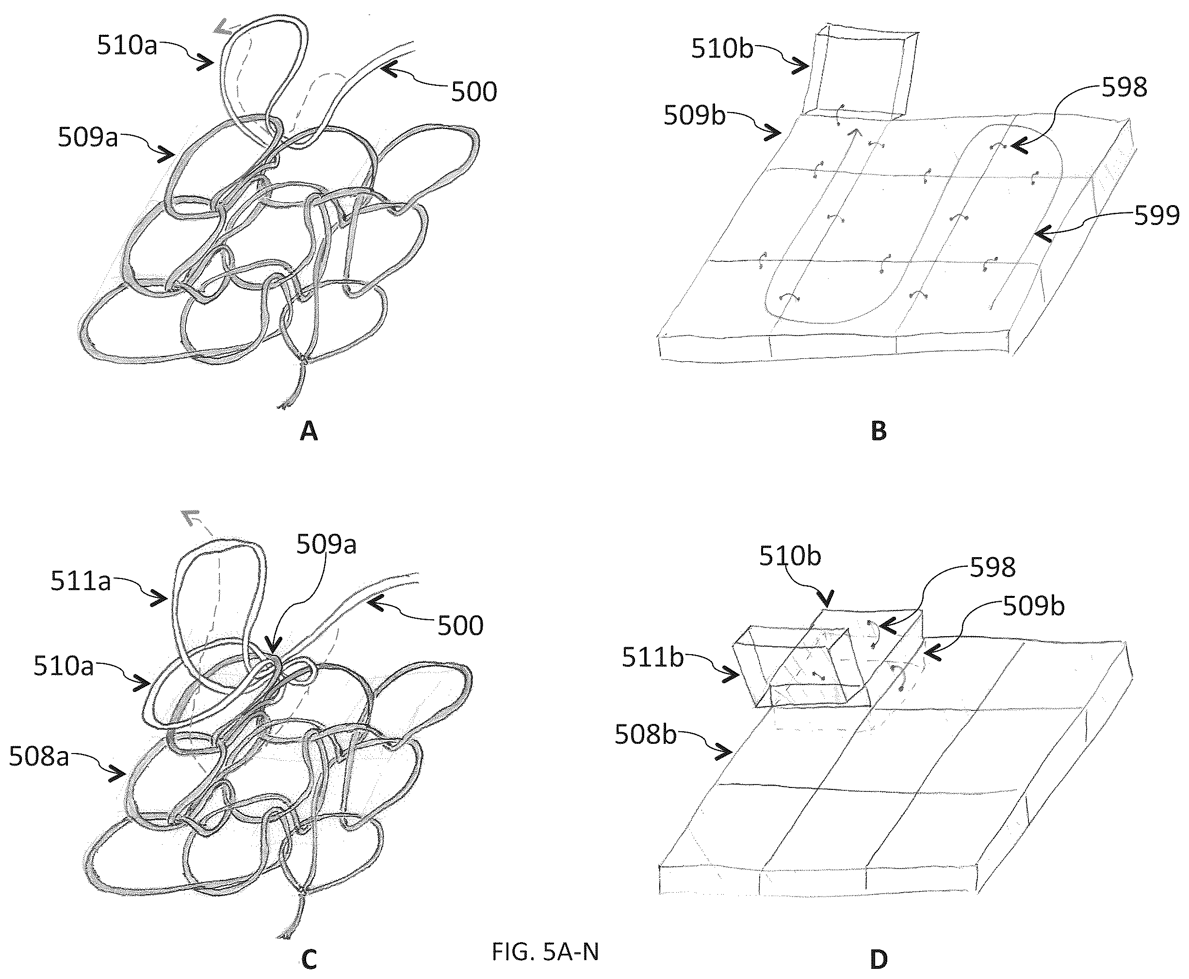 Patent US12552091 Figure 6 – Additive manufacturing system using interlinked repeating subunits