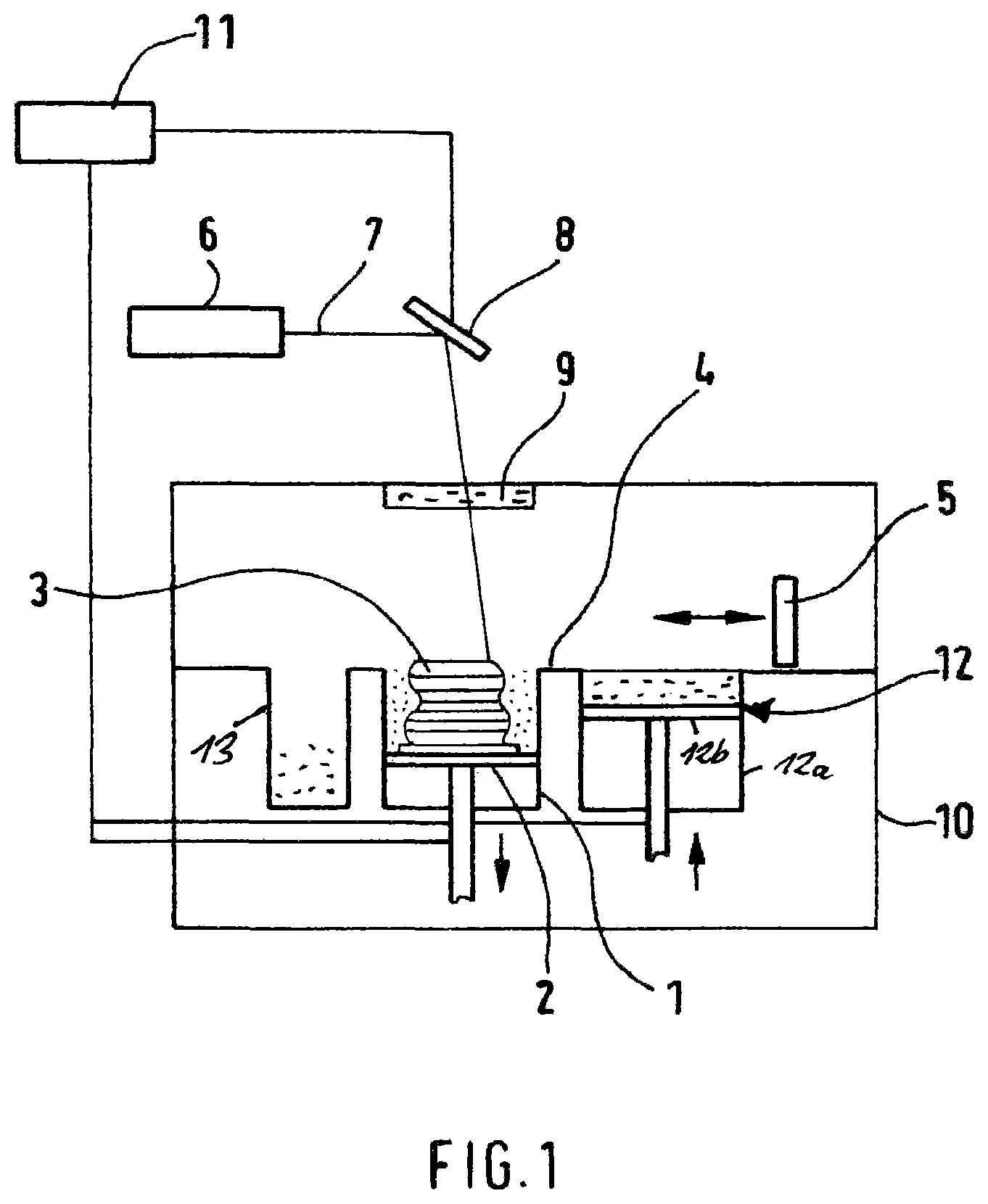 Patent US12552093 Figure 1 – Method and device for metering building material in a generative production method
