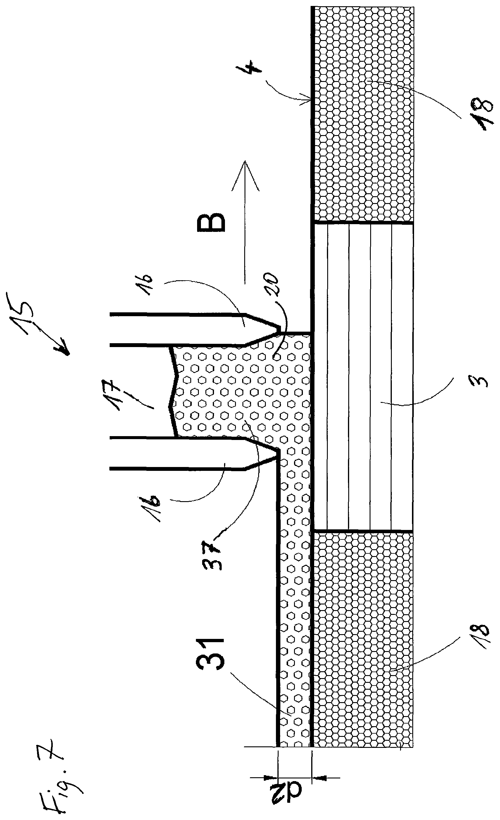 Patent US12552093 Figure 6 – Method and device for metering building material in a generative production method