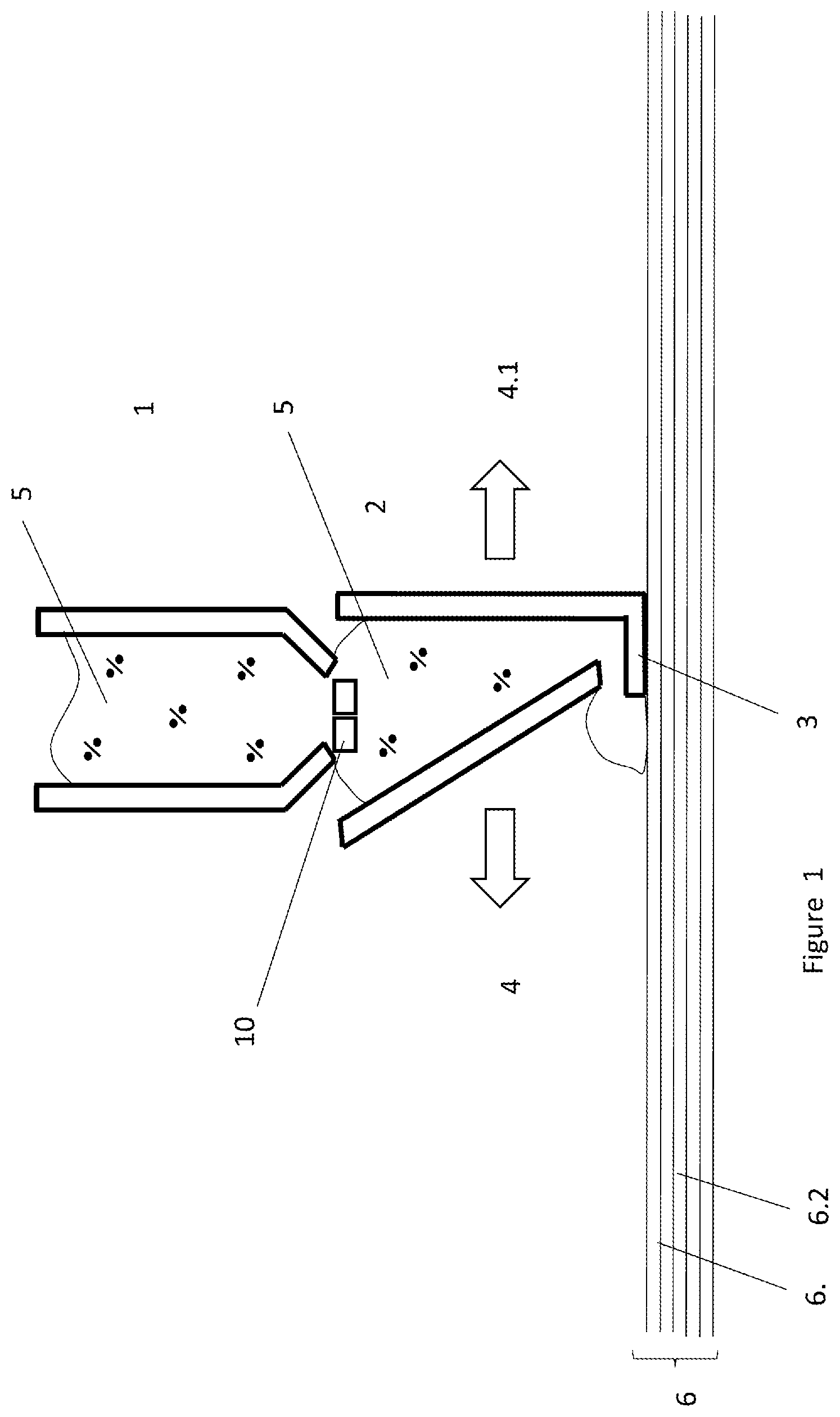 Patent US12552095 — Particle material preheating device and use in 3D methods — Figure 1