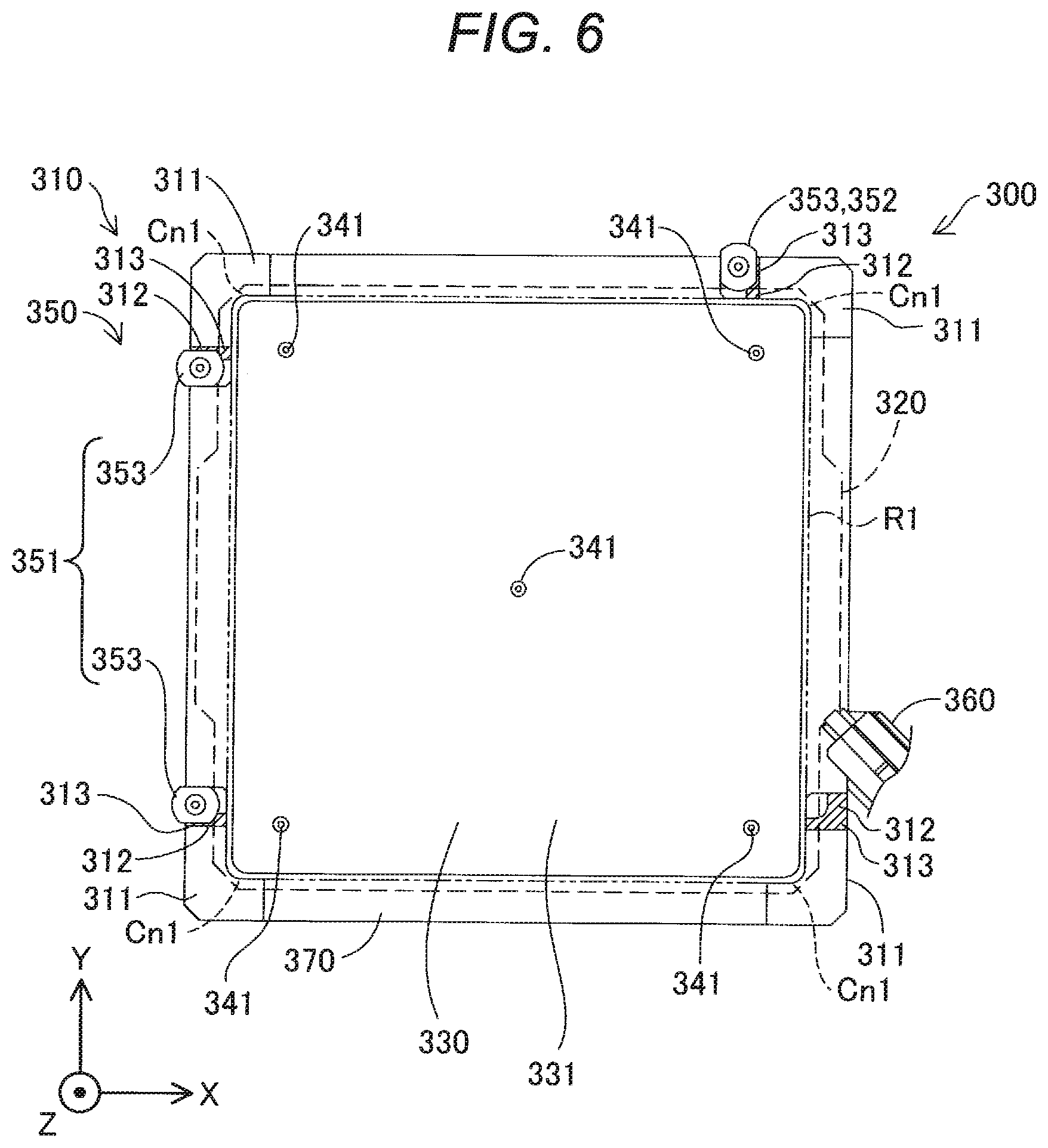 Patent US12552101 Figure 5 – Three-dimensional shaping device and method of manufacturing three-dimensional shaped object
