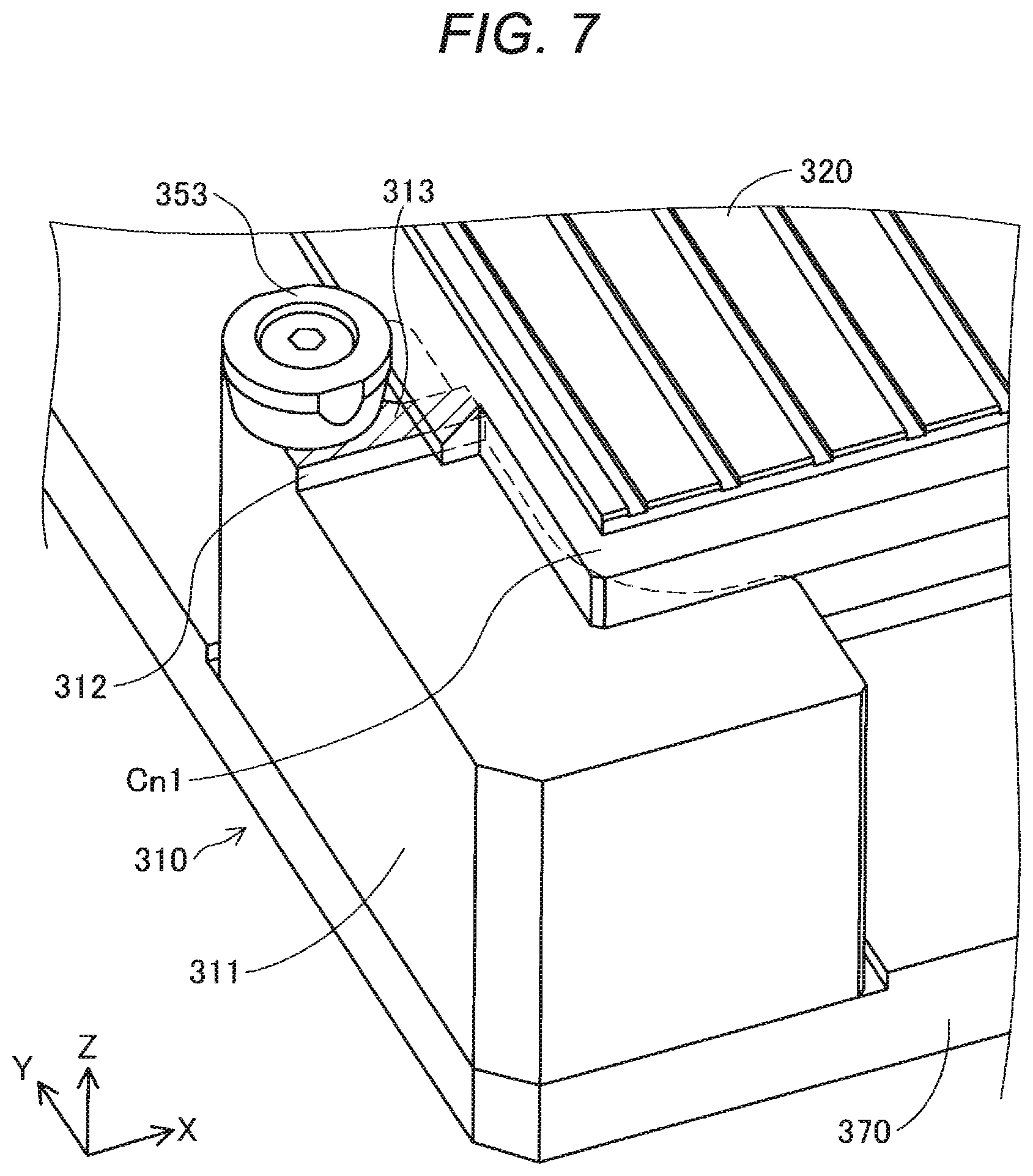 Patent US12552101 Figure 6 – Three-dimensional shaping device and method of manufacturing three-dimensional shaped object