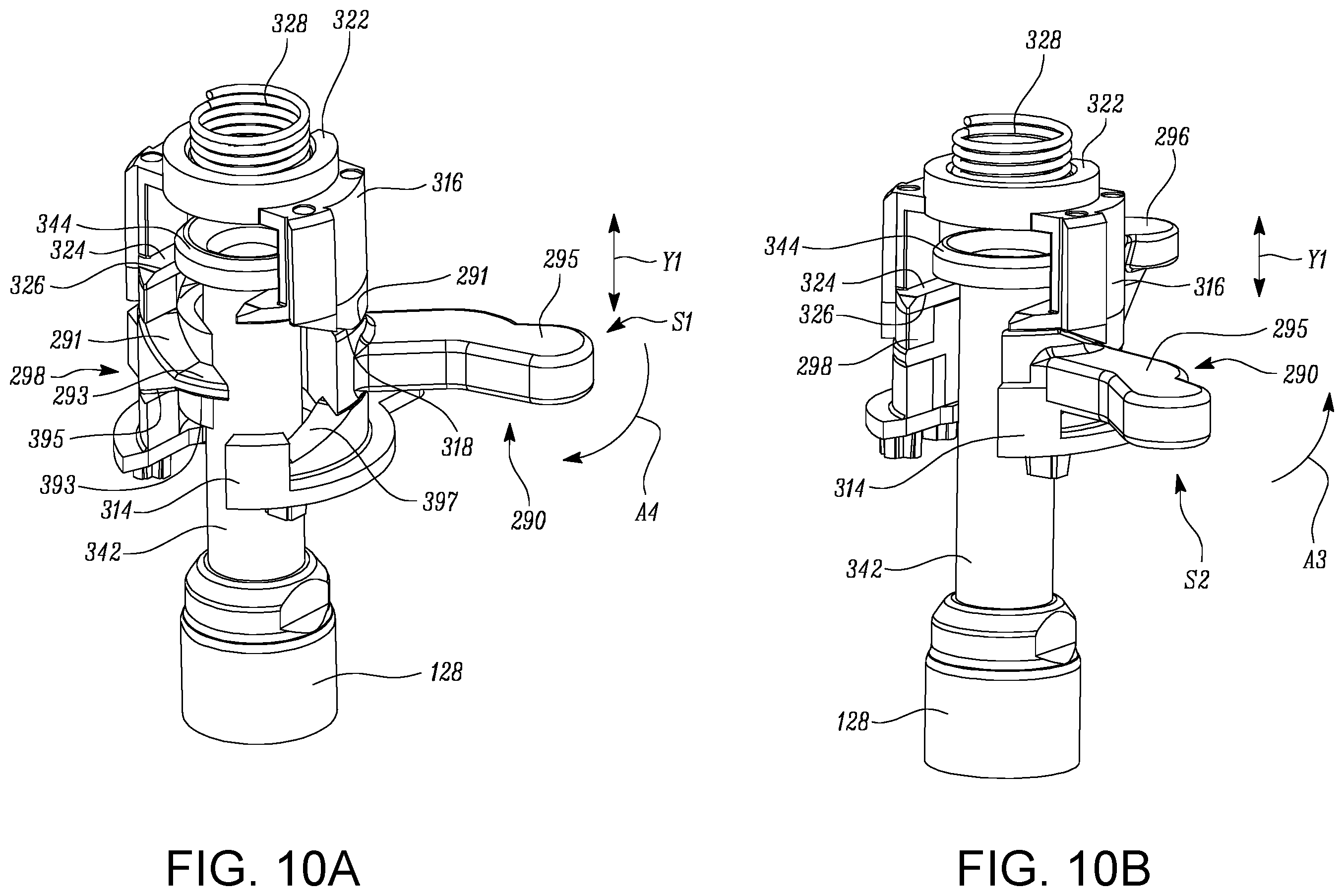 Patent US12552102 Figure 10 – Dual filament feeder assembly for an additive manufacturing system