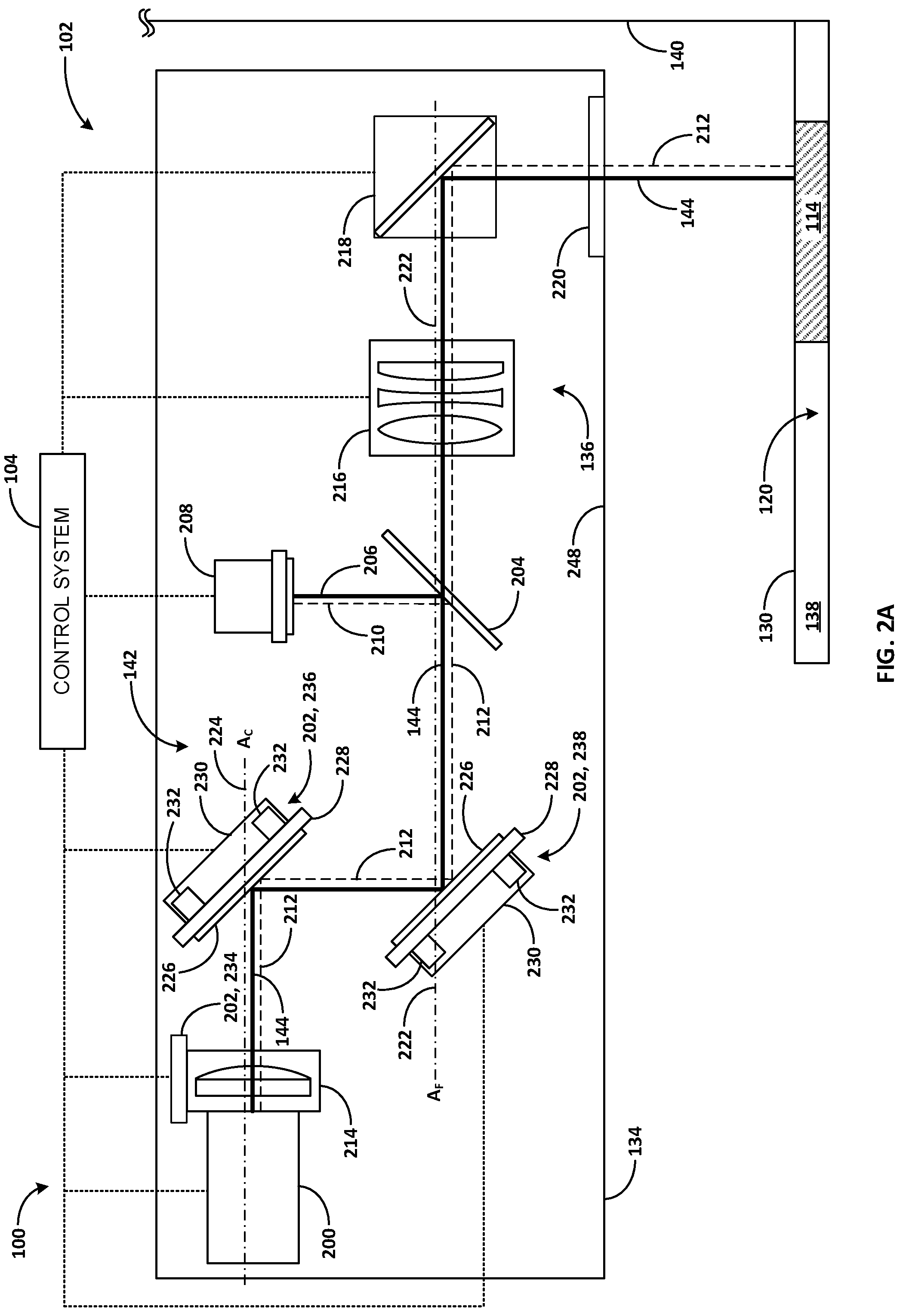 Patent US12552105 Figure 2 – Alignment of energy beams in additive manufacturing systems and machines