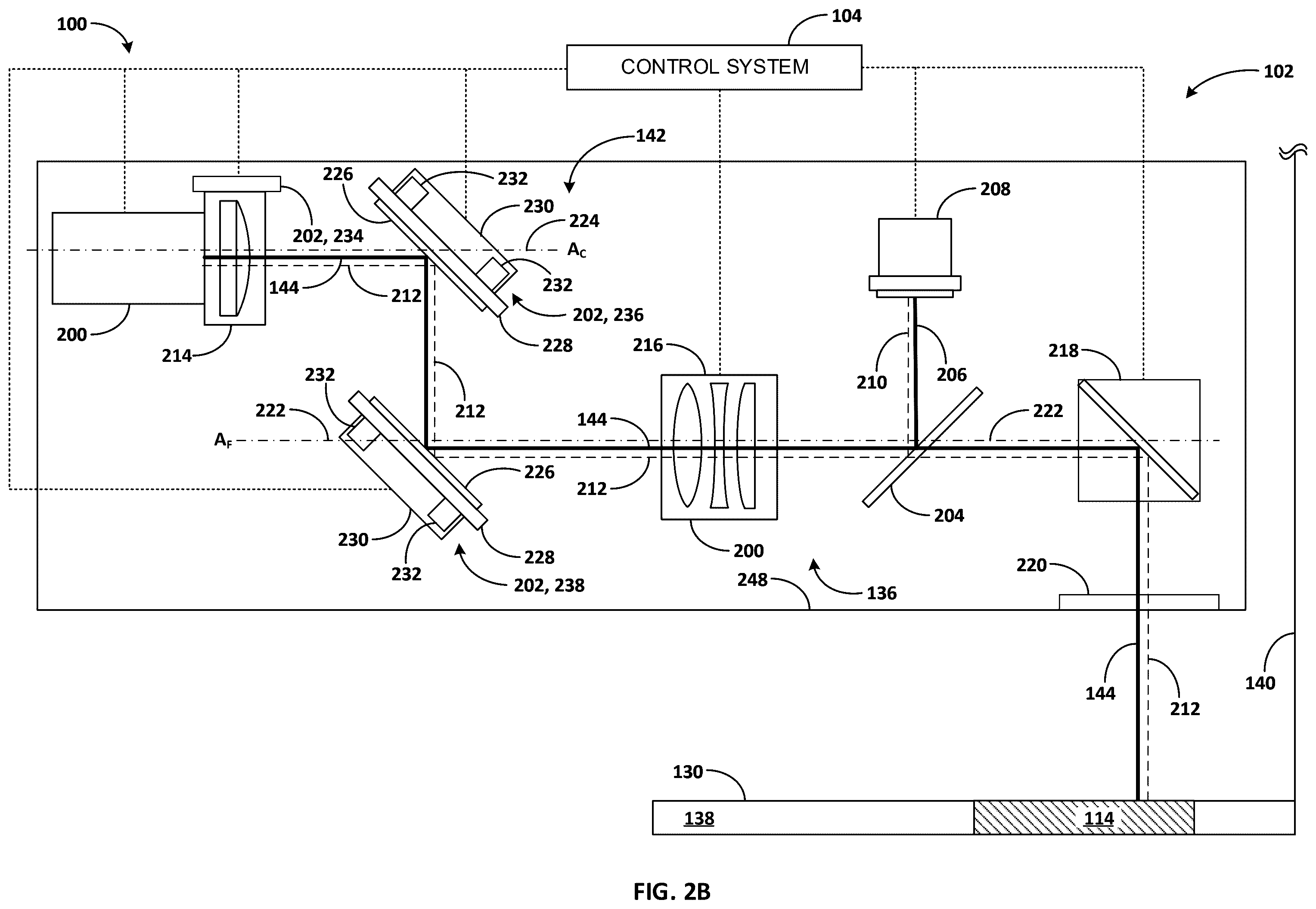 Patent US12552105 Figure 3 – Alignment of energy beams in additive manufacturing systems and machines