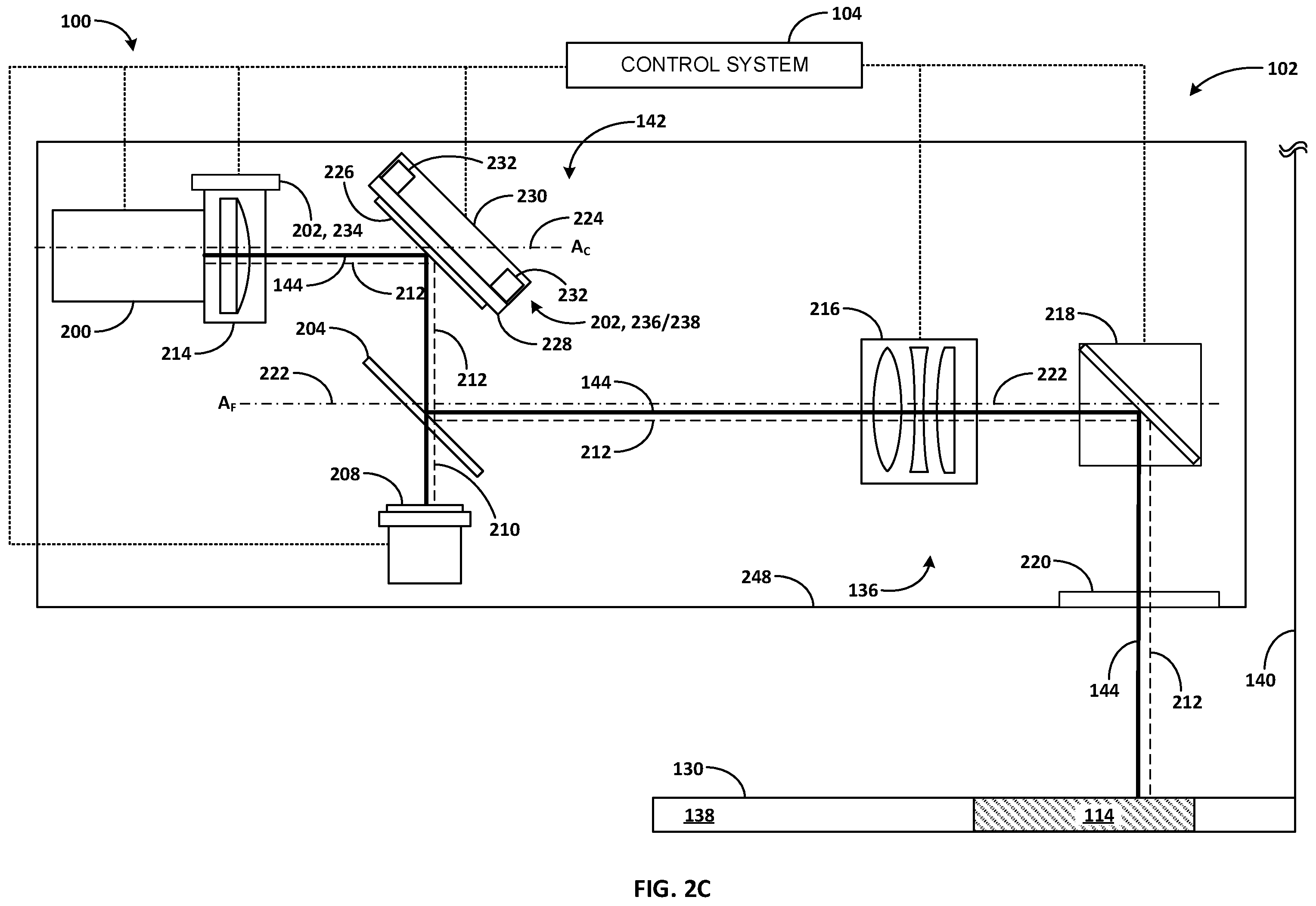 Patent US12552105 Figure 4 – Alignment of energy beams in additive manufacturing systems and machines