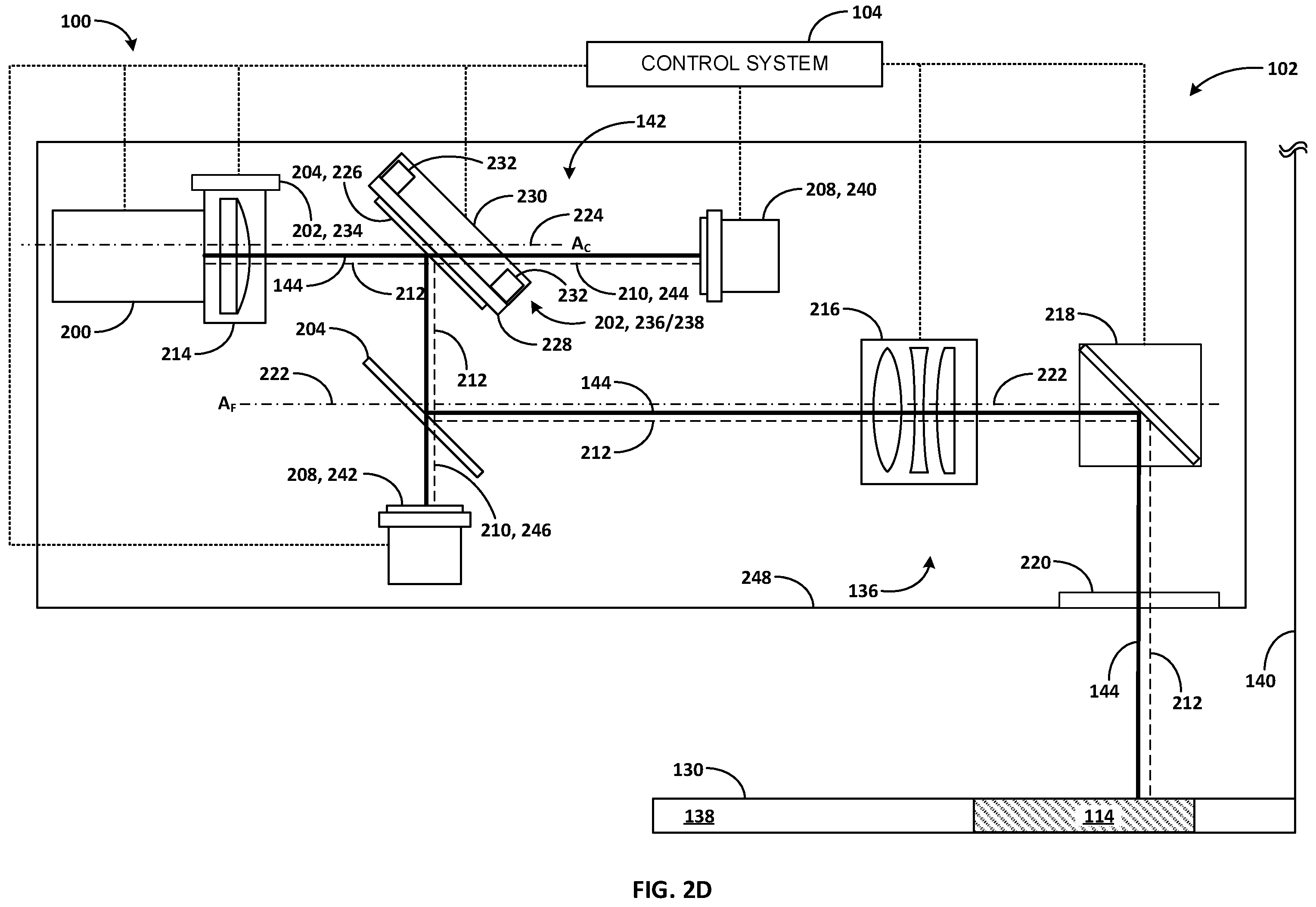 Patent US12552105 Figure 5 – Alignment of energy beams in additive manufacturing systems and machines