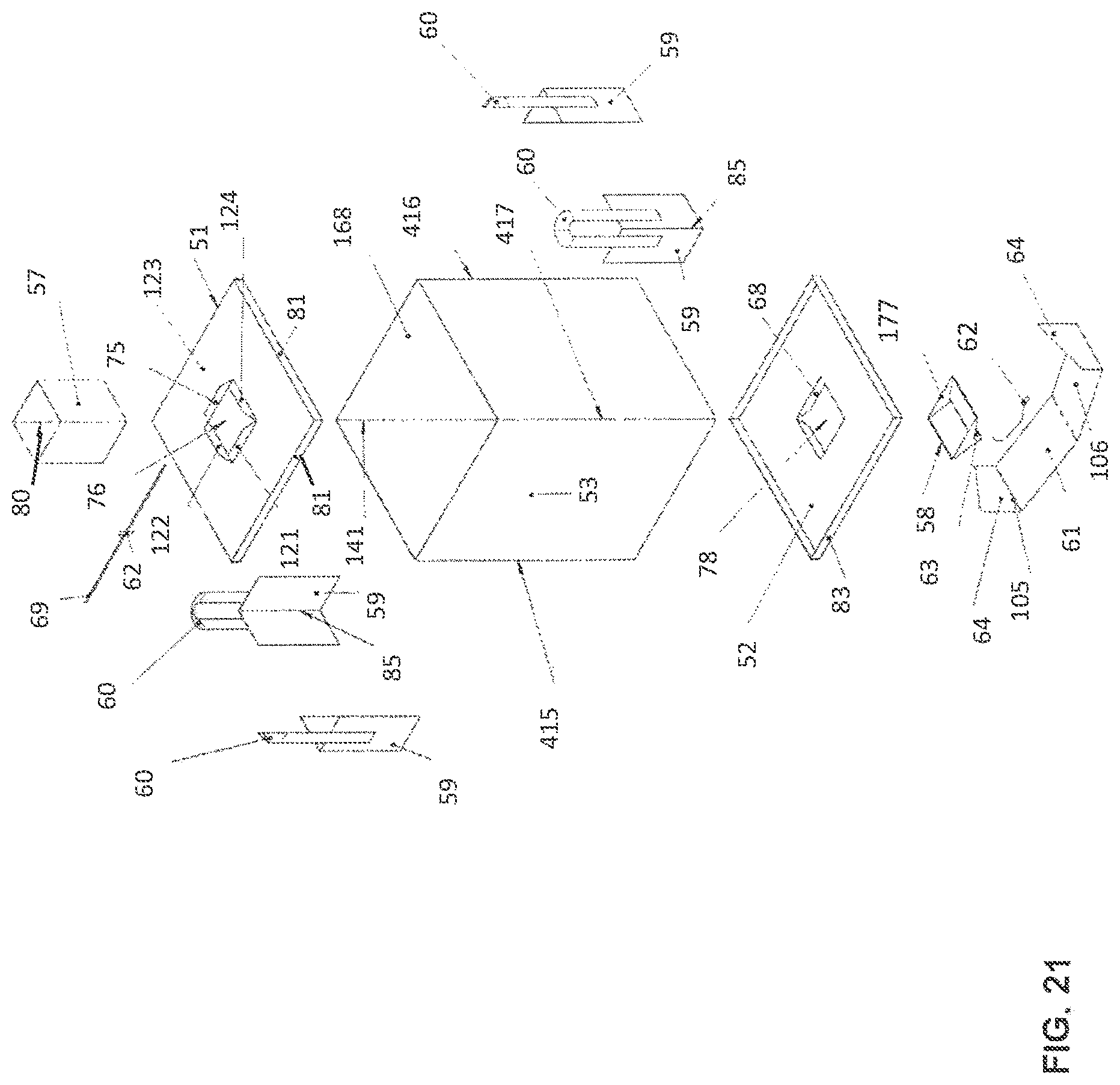 Patent US12552109 Figure 13 – Stitchless bulk bag with heat fused seams and method of production
