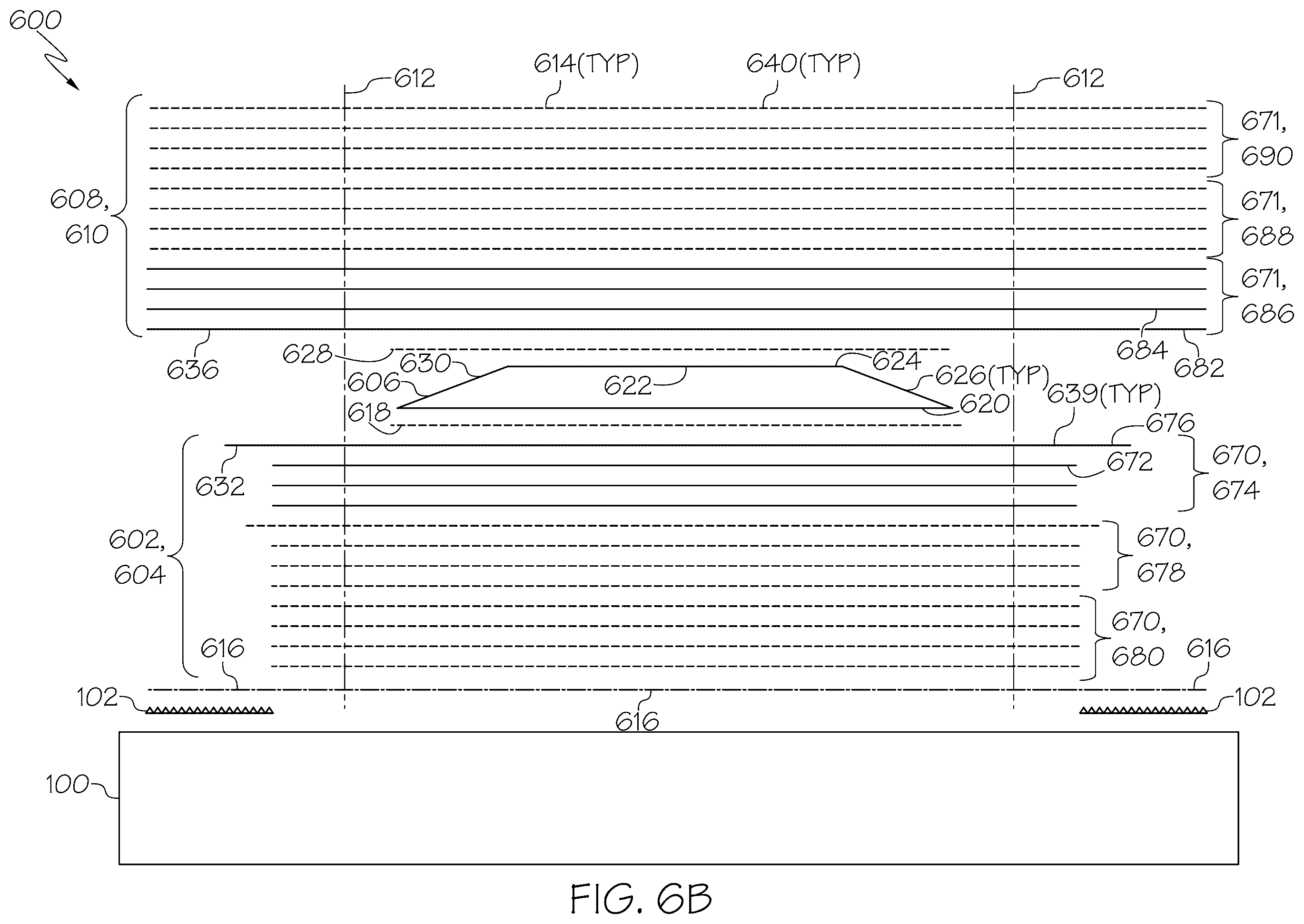 Patent US12552110 Figure 7 – Methods for fabrication of layups for composite honeycomb core sandwich structures and said composite honeycomb core sandwich structures