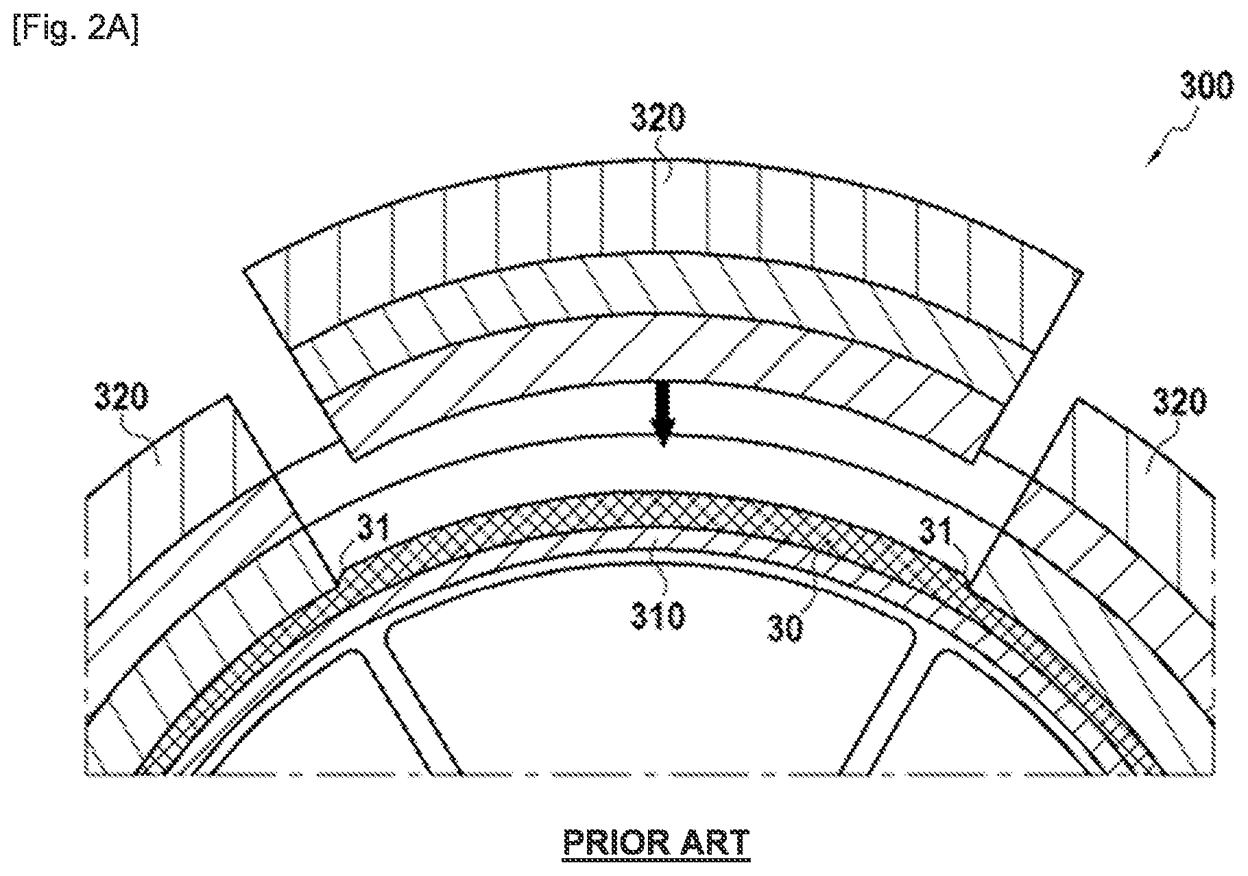 Patent US12552114 Figure 2 – RTM injection method and mould using symmetric anti-pinching sectors