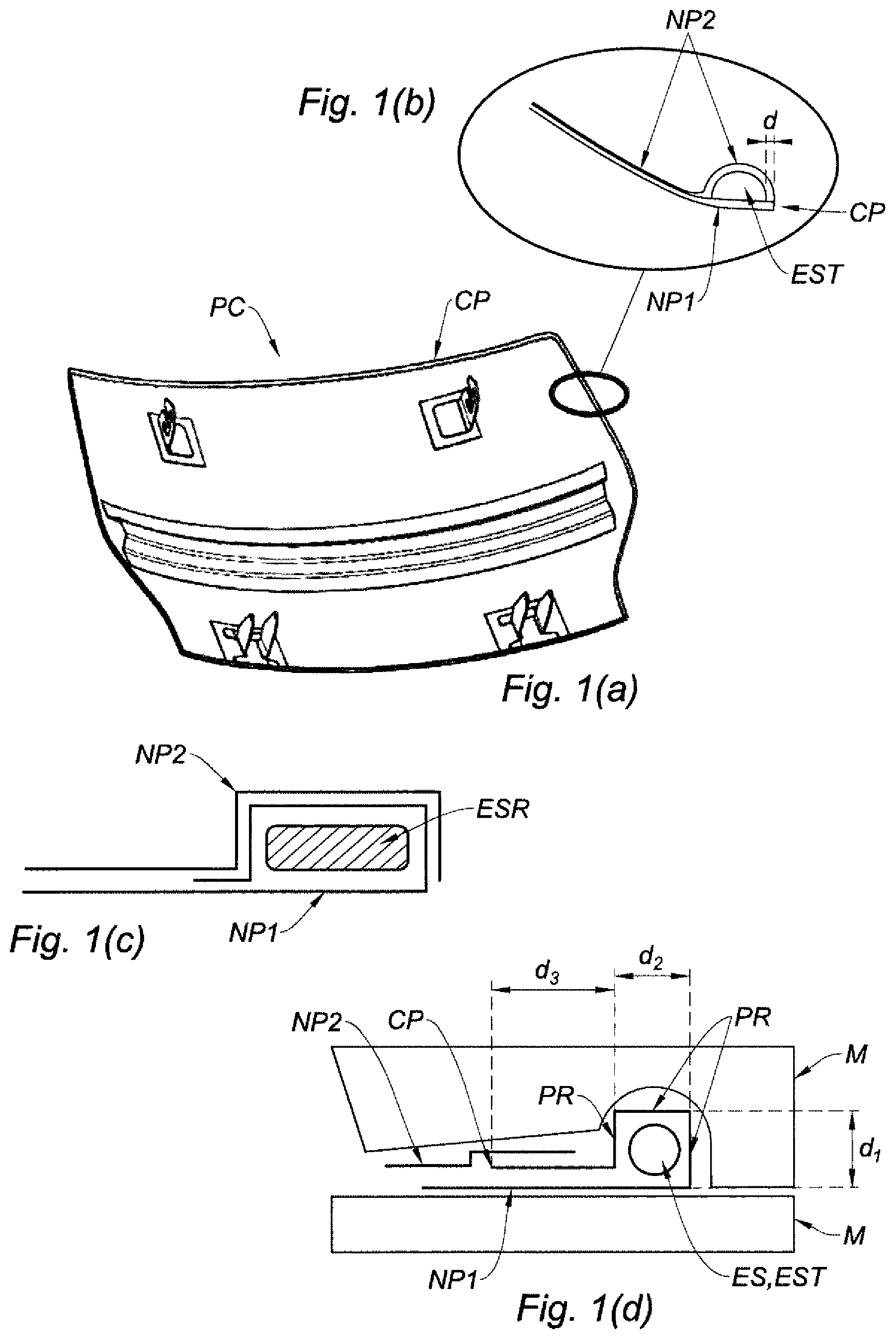 Patent US12552115 Figure 1 – Process for manufacturing a composite panel