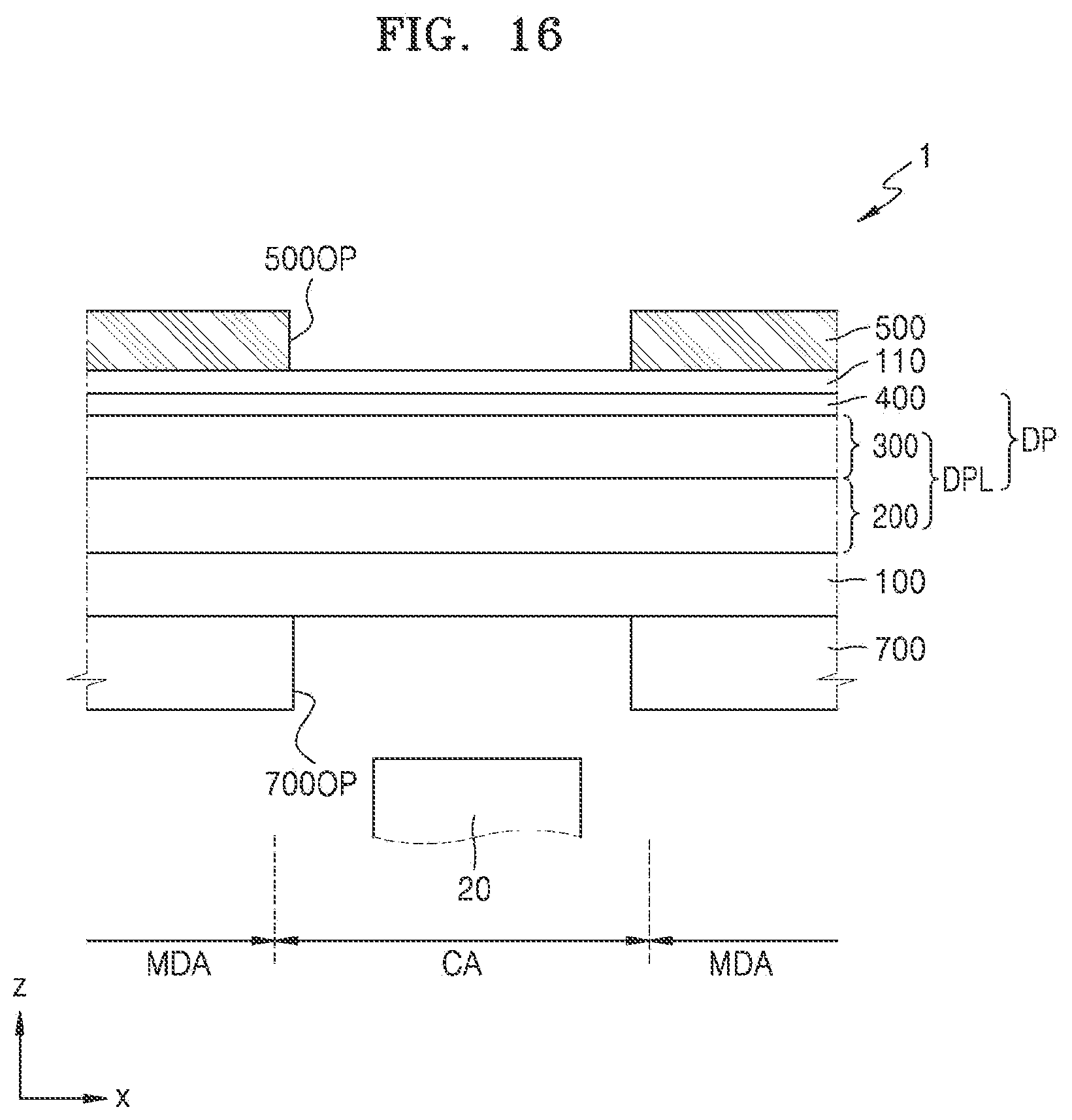 Patent US12552117 Figure 16 – Polarizing film, method of manufacturing polarizing film, and display apparatus including polarizing film manufactured using the same