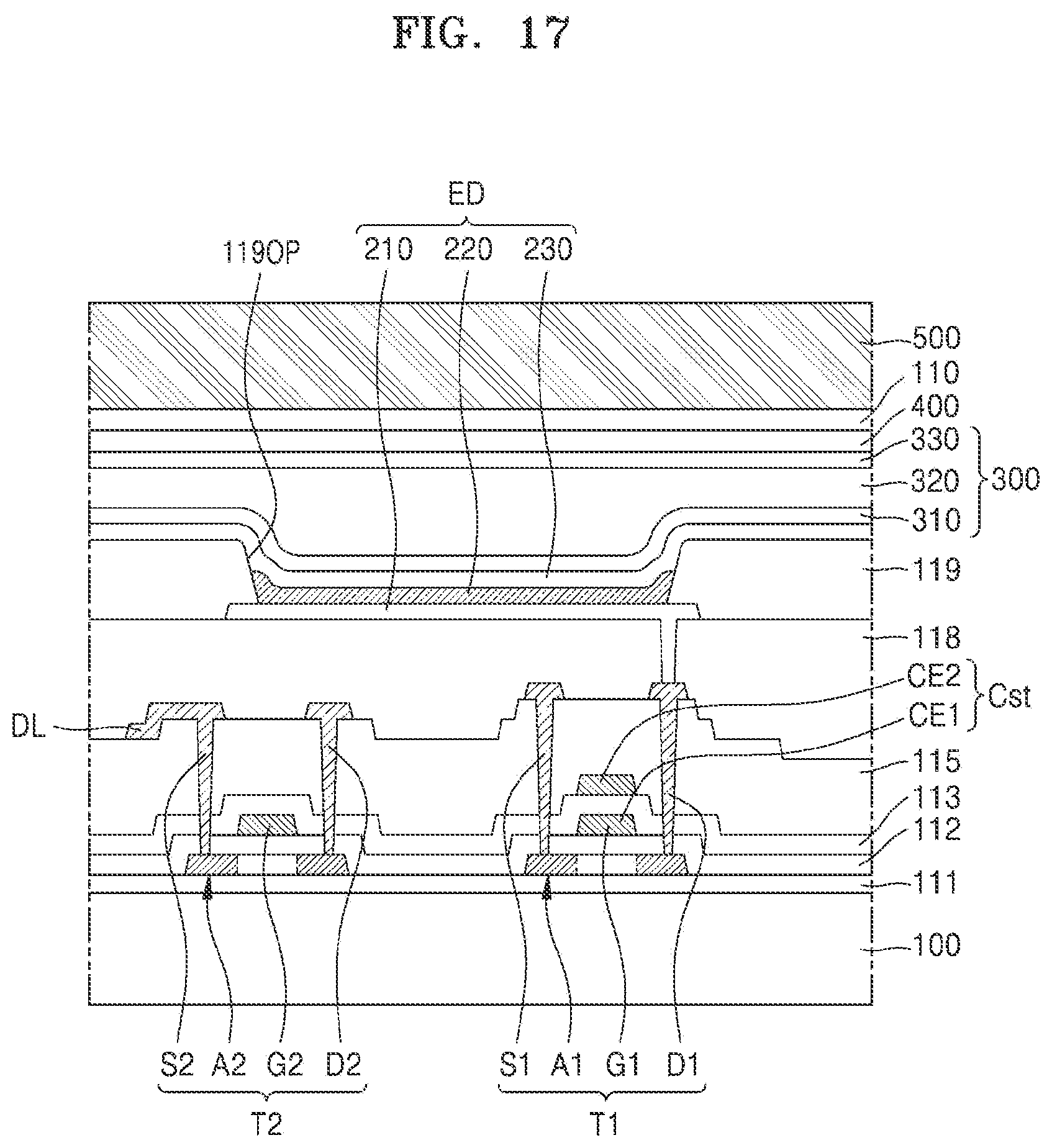 Patent US12552117 Figure 17 – Polarizing film, method of manufacturing polarizing film, and display apparatus including polarizing film manufactured using the same