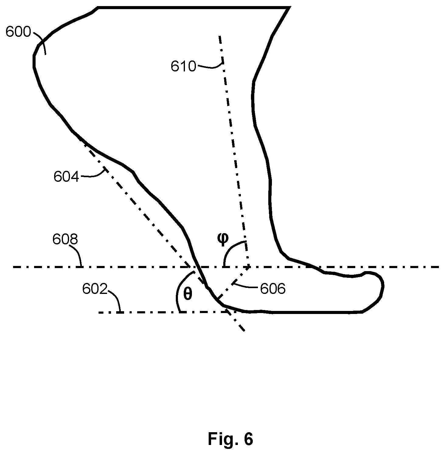 Patent US12552120 Figure 6 – Personalizing foot supports
