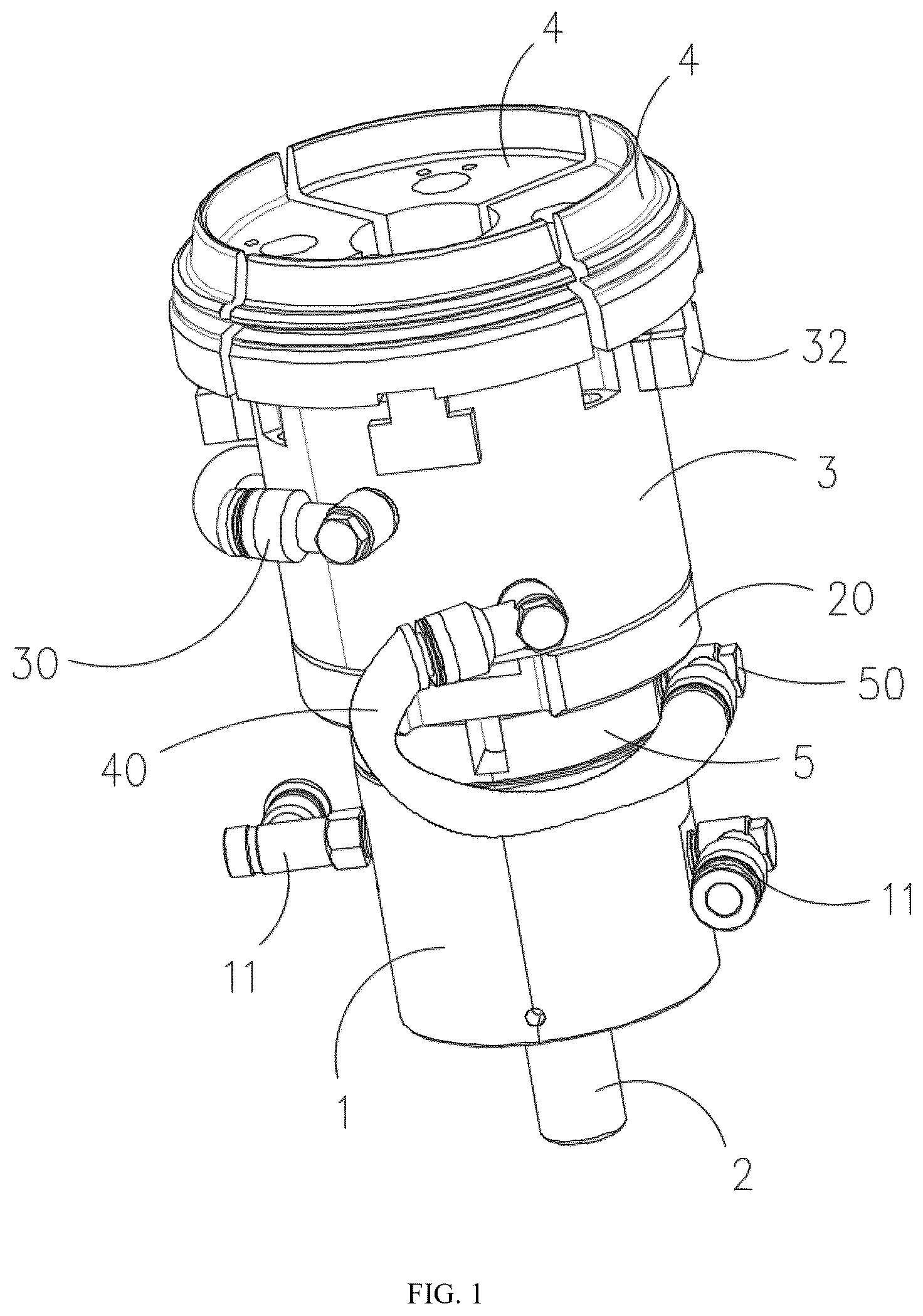 Patent US12552126 — Telescopic flanging inner expansion assembly and flanging device — Figure 1