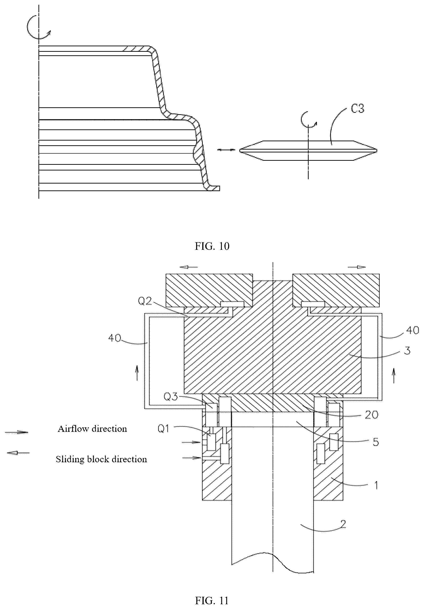 Patent US12552126 Figure 10 – Telescopic flanging inner expansion assembly and flanging device