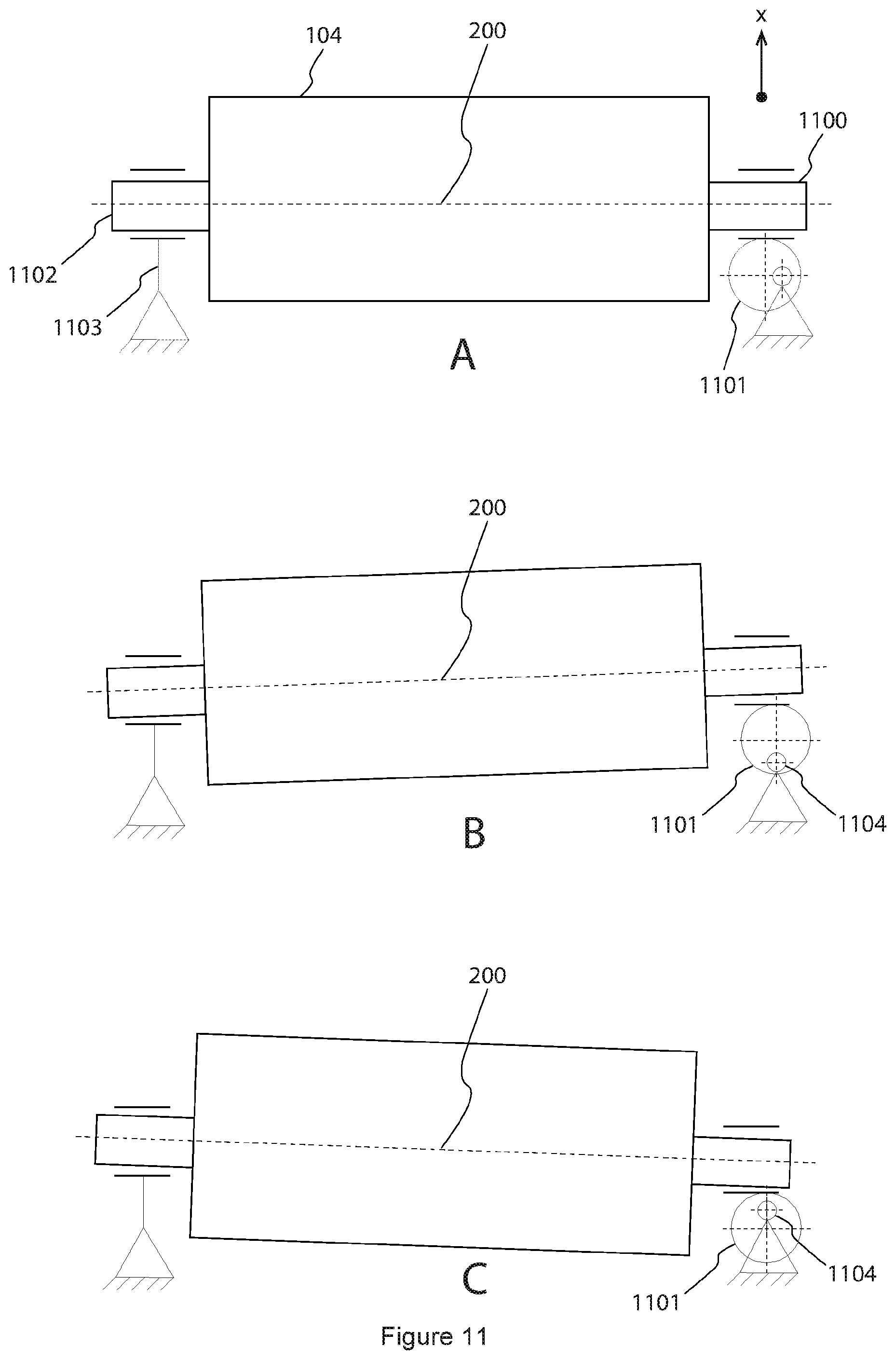 Patent US12552127 Figure 6 – Embossing system with embossing cassette