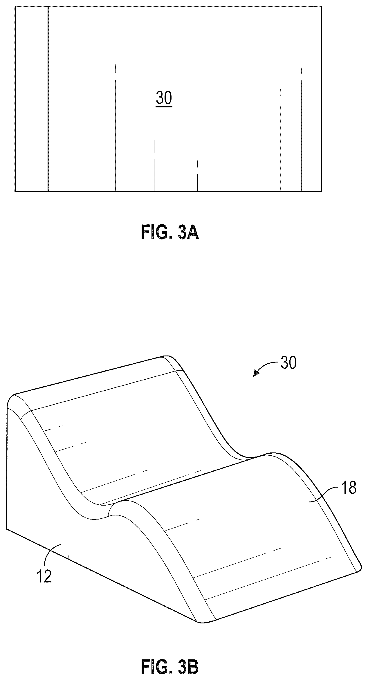 Patent US12552134 Figure 5 – Building products and associated methods for providing contoured and elevated features for artificial surfaces