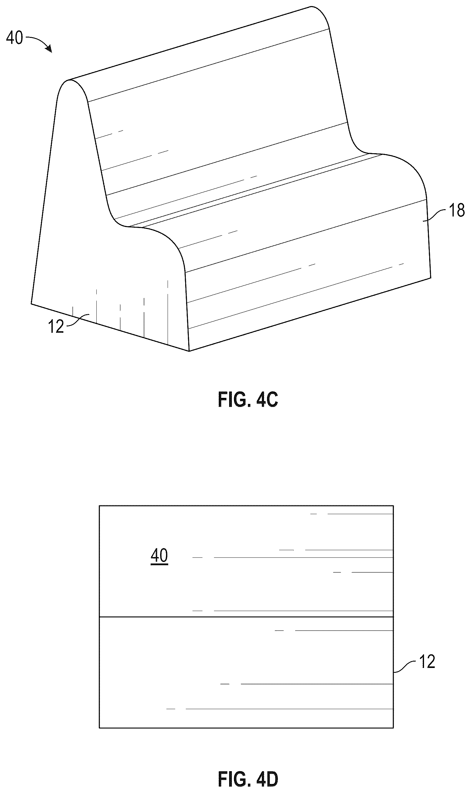 Patent US12552134 Figure 8 – Building products and associated methods for providing contoured and elevated features for artificial surfaces