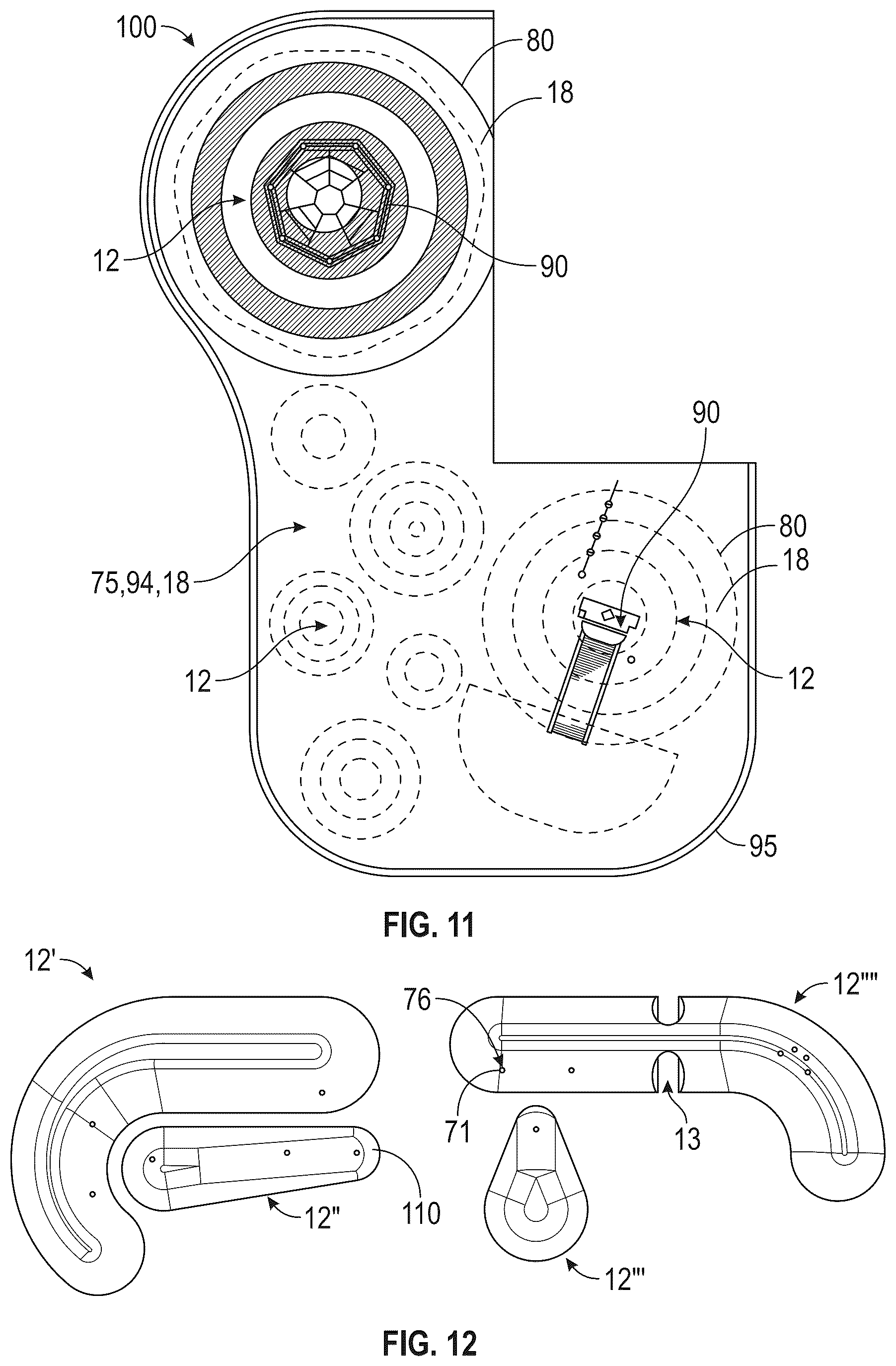 Patent US12552134 Figure 17 – Building products and associated methods for providing contoured and elevated features for artificial surfaces