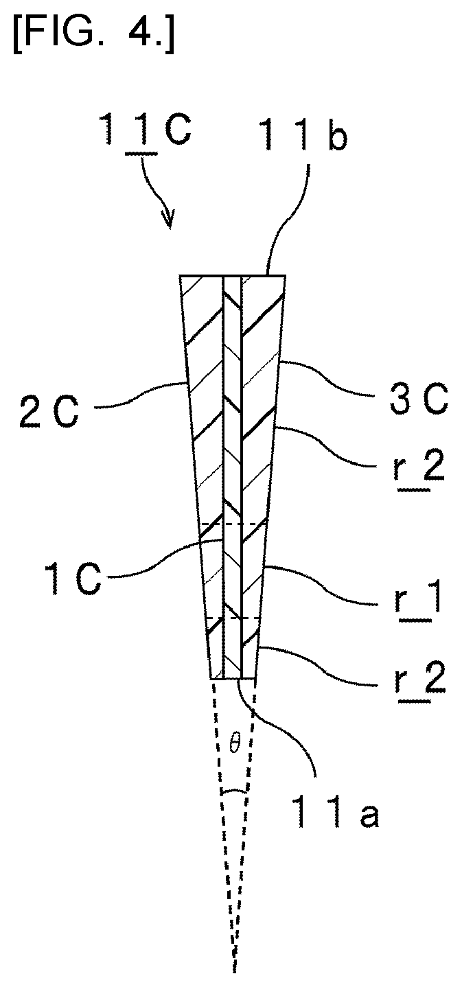 Patent US12552137 Figure 4 – Laminated glass and vehicle