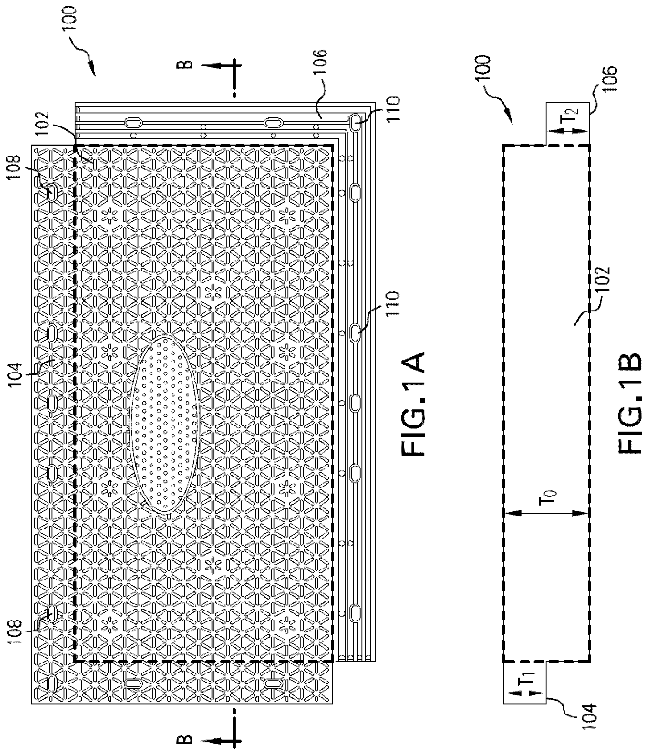 Patent US12552141 — Method of manufacturing a mat for use as a support surface — Figure 1