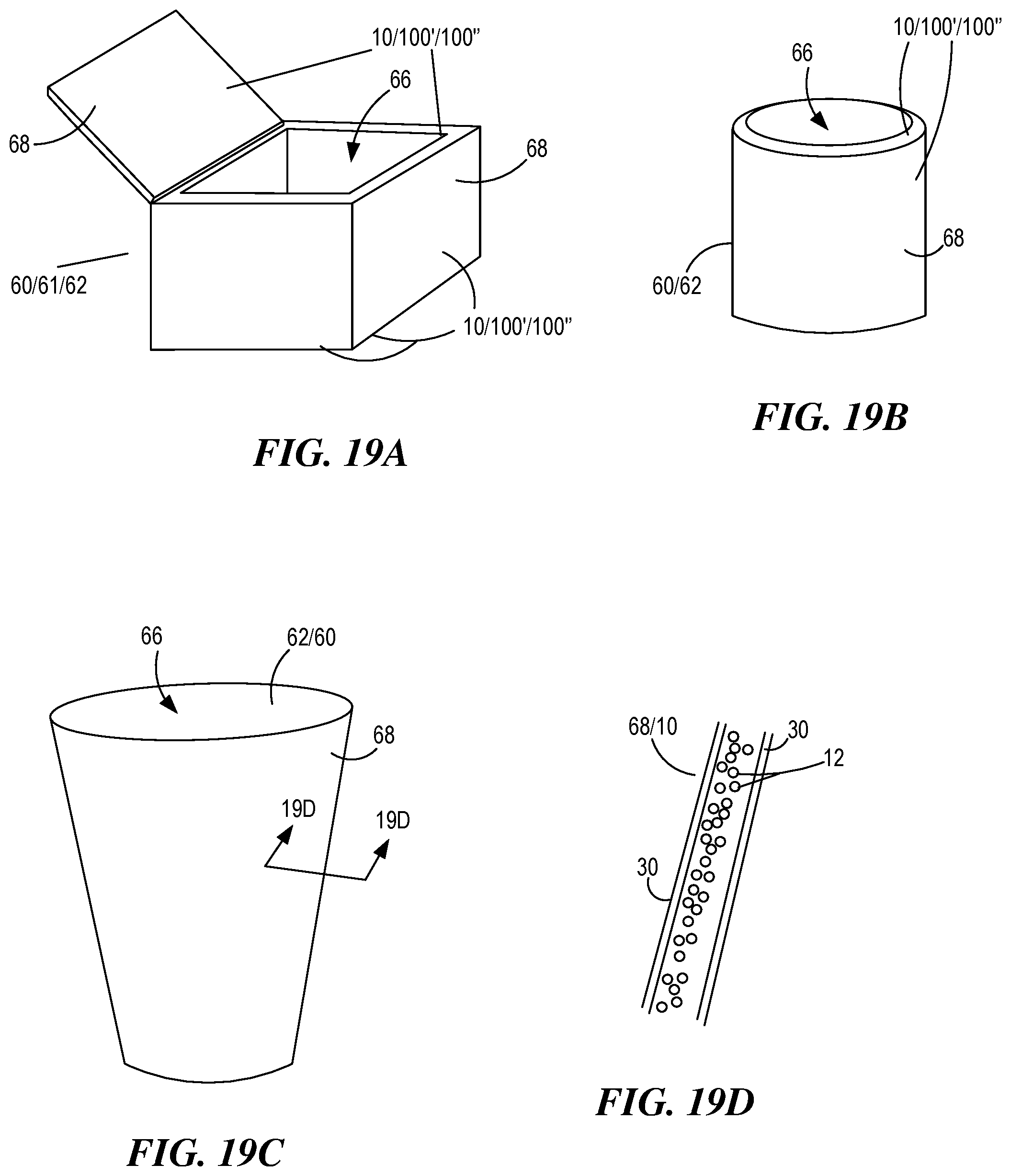 Patent US12552146 Figure 18 – Re-pulpable insulated paper products and methods of making and using the same