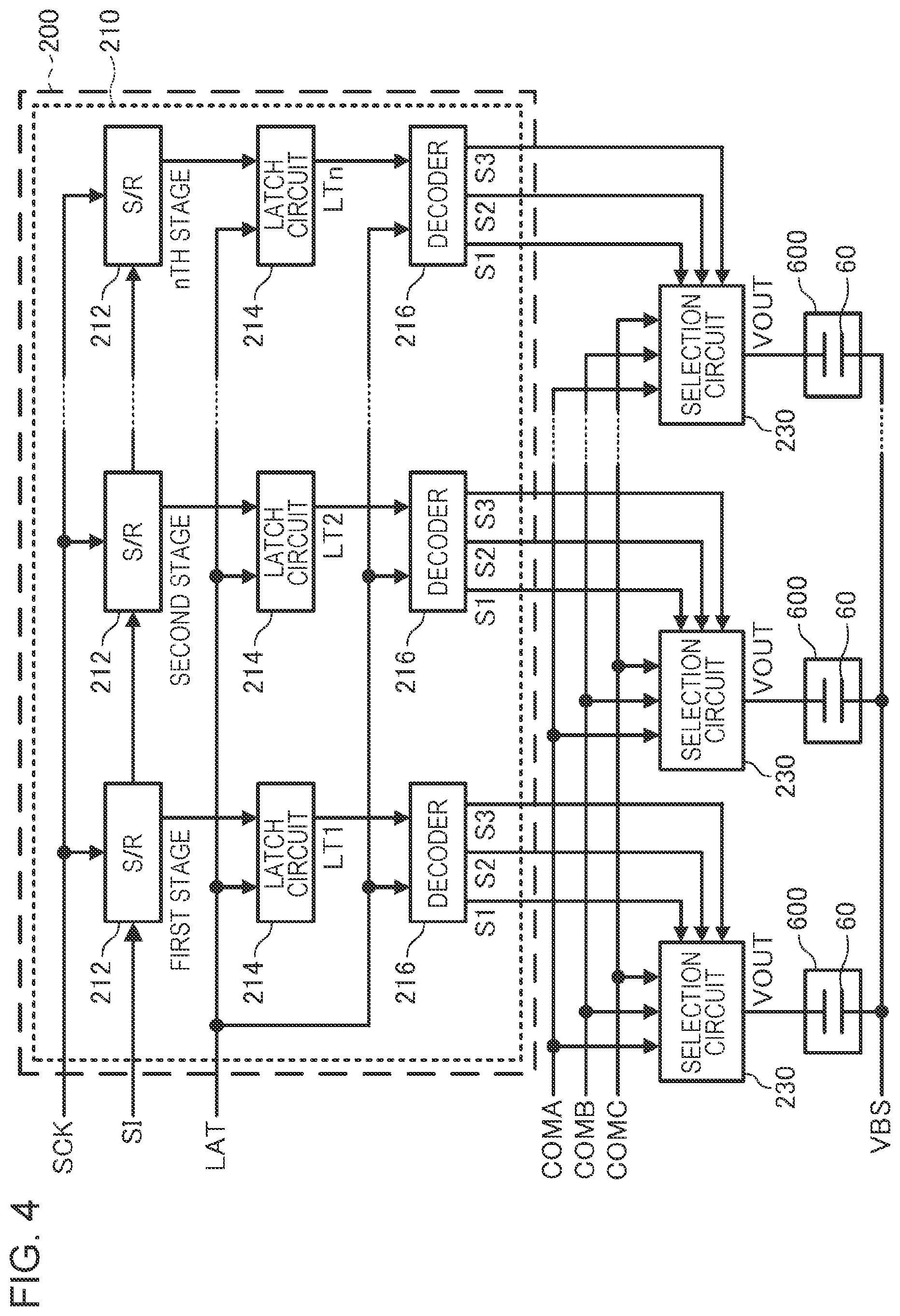 Patent US12552153 Figure 4 – Drive circuit unit, head unit, and liquid discharge apparatus