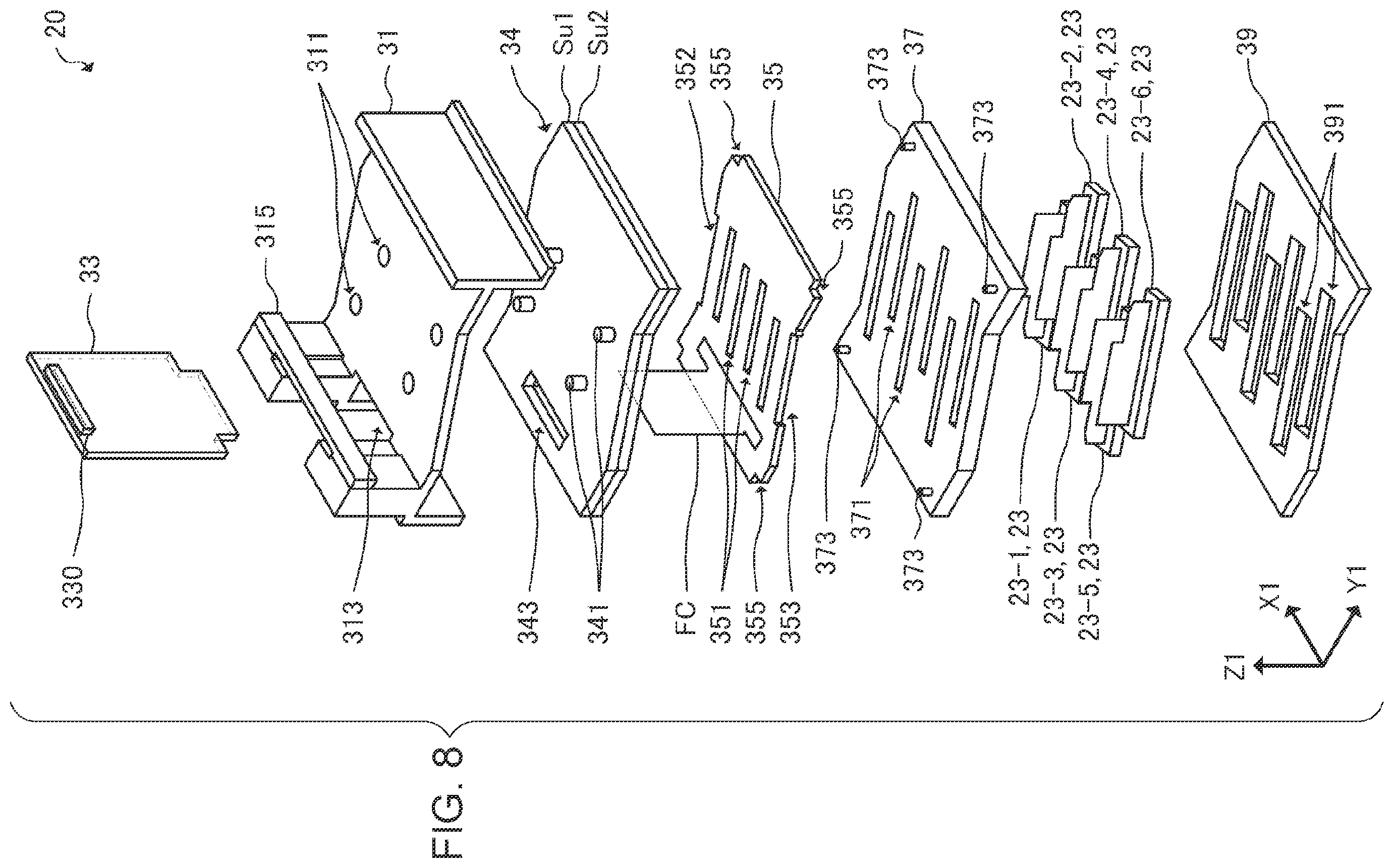 Patent US12552153 Figure 7 – Drive circuit unit, head unit, and liquid discharge apparatus