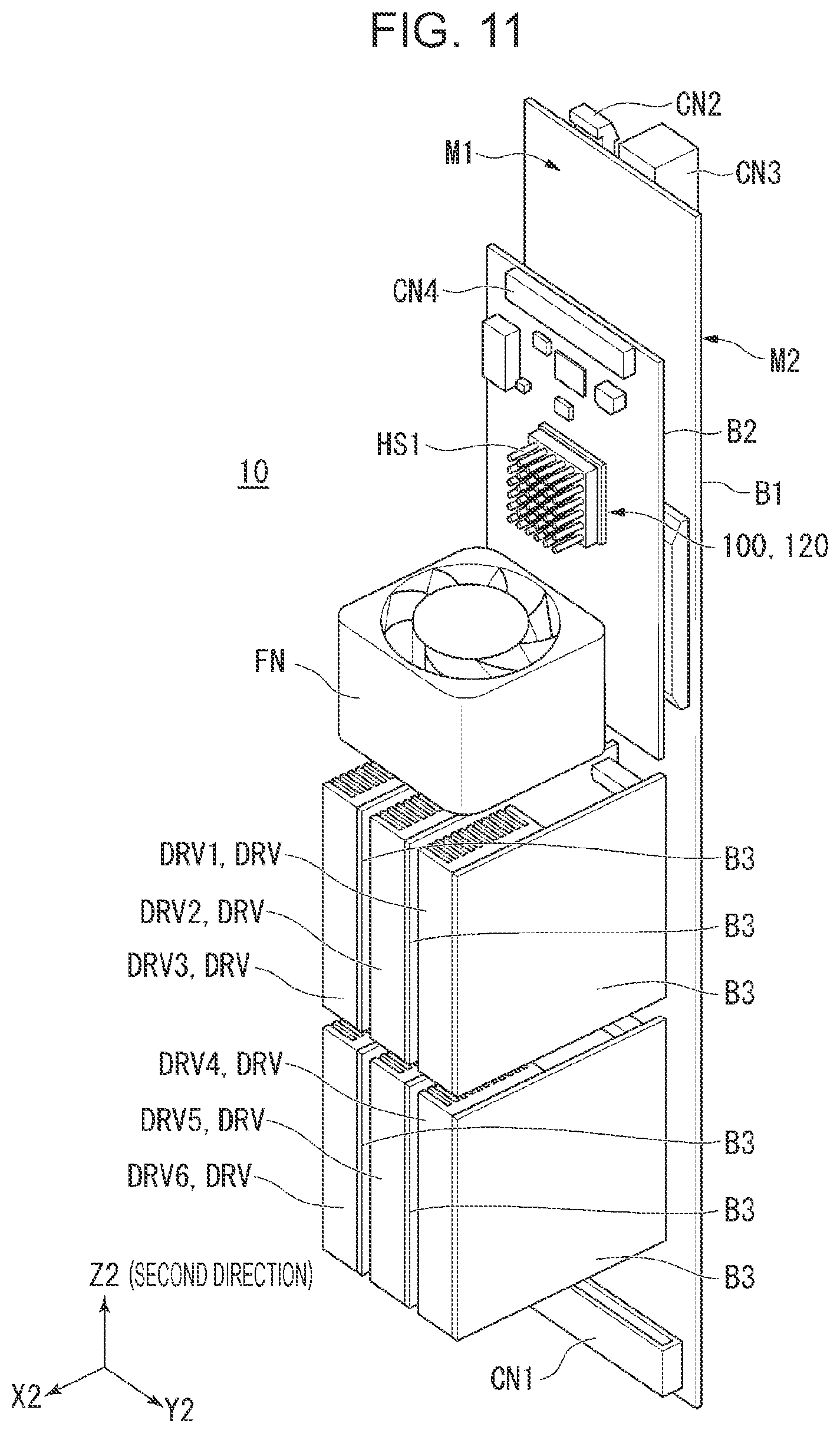 Patent US12552153 Figure 10 – Drive circuit unit, head unit, and liquid discharge apparatus