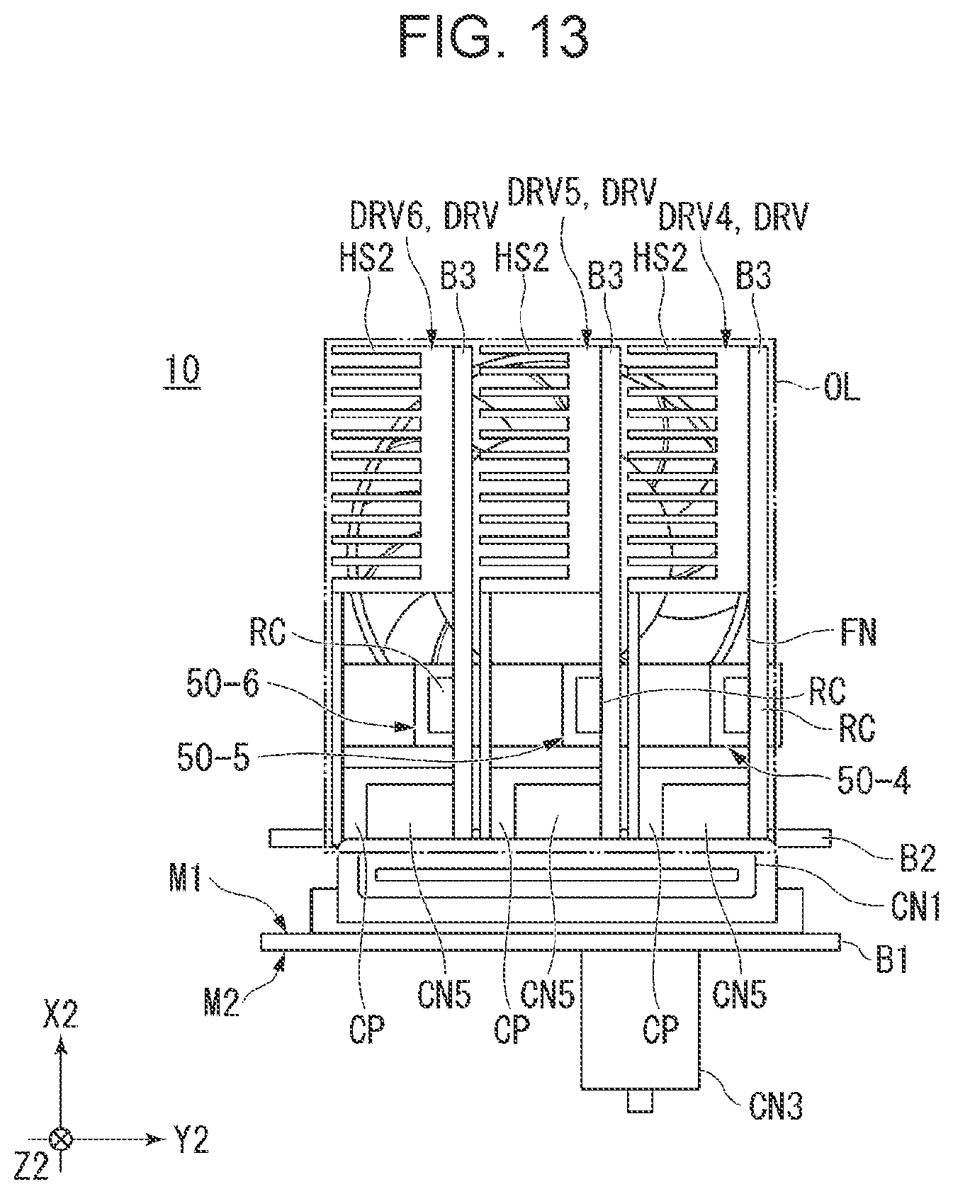 Patent US12552153 Figure 12 – Drive circuit unit, head unit, and liquid discharge apparatus
