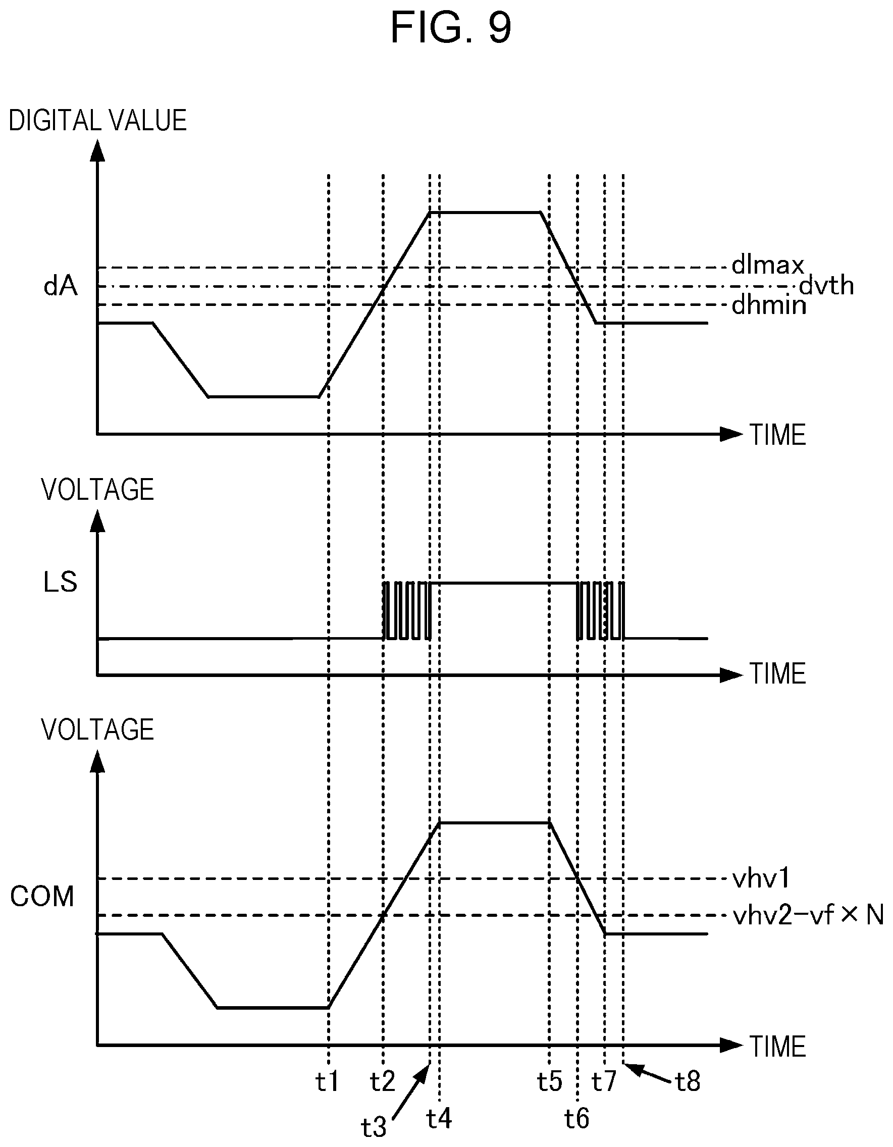 Patent US12552155 Figure 8 – Drive circuit and liquid ejecting apparatus