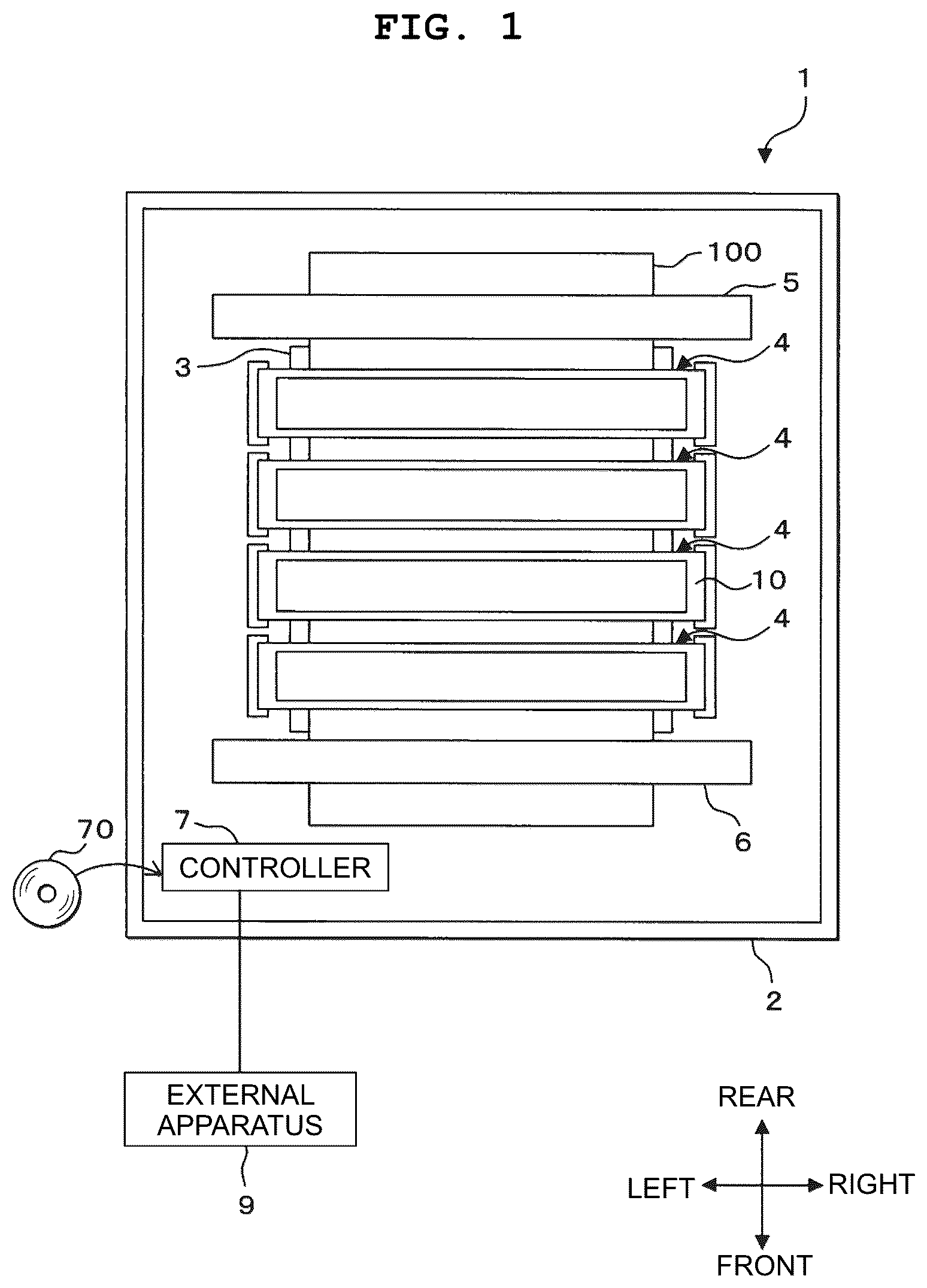 Patent US12552156 Figure 1 – Printing apparatus, method of generating print data, and non-transitory and computer-readable medium storing computer