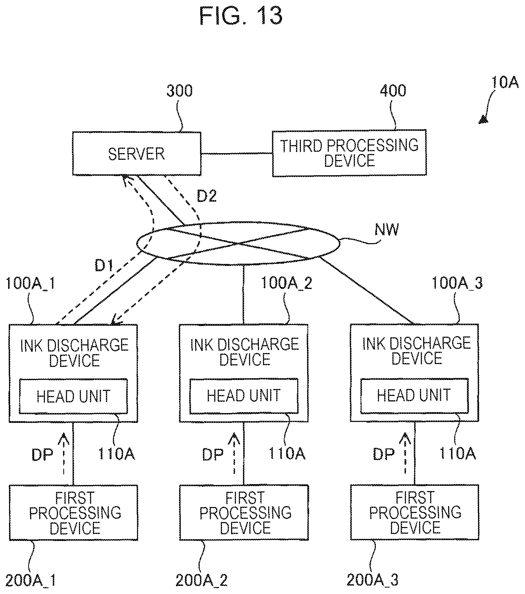 Patent US12552158 Figure 13 – Ink jet system