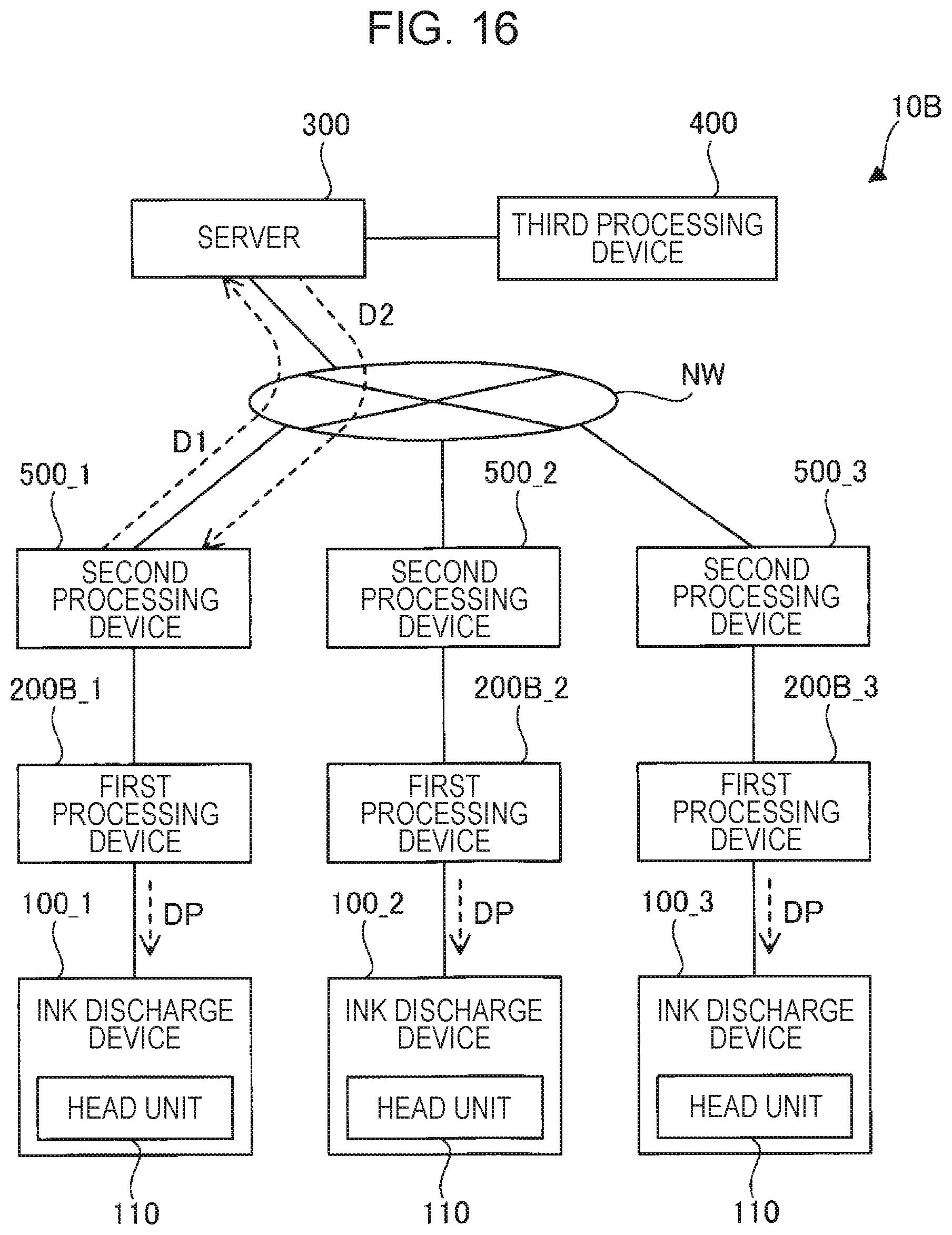 Patent US12552158 Figure 16 – Ink jet system
