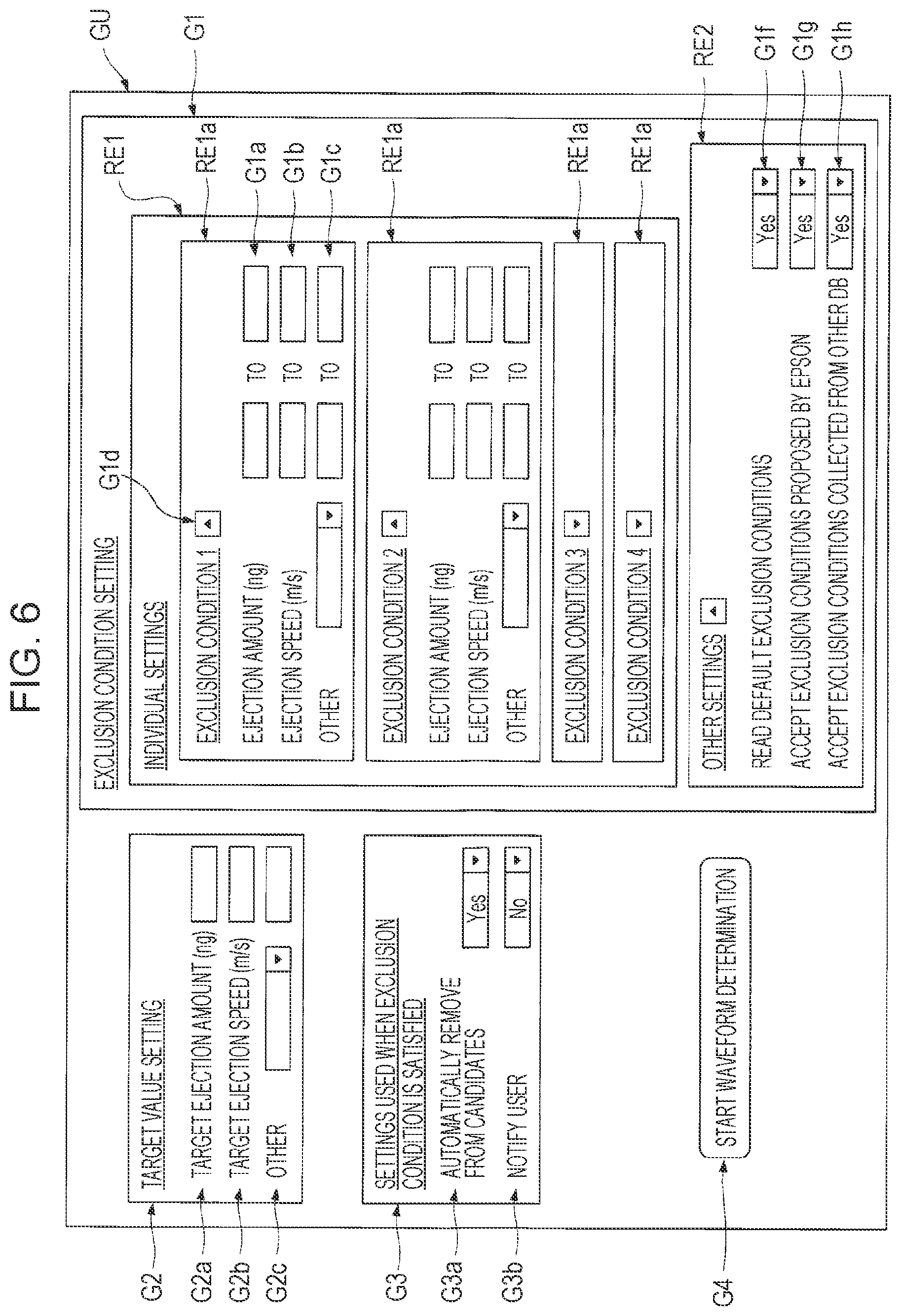 Patent US12552159 Figure 6 – Drive waveform determination method, drive waveform determination device, and storage medium