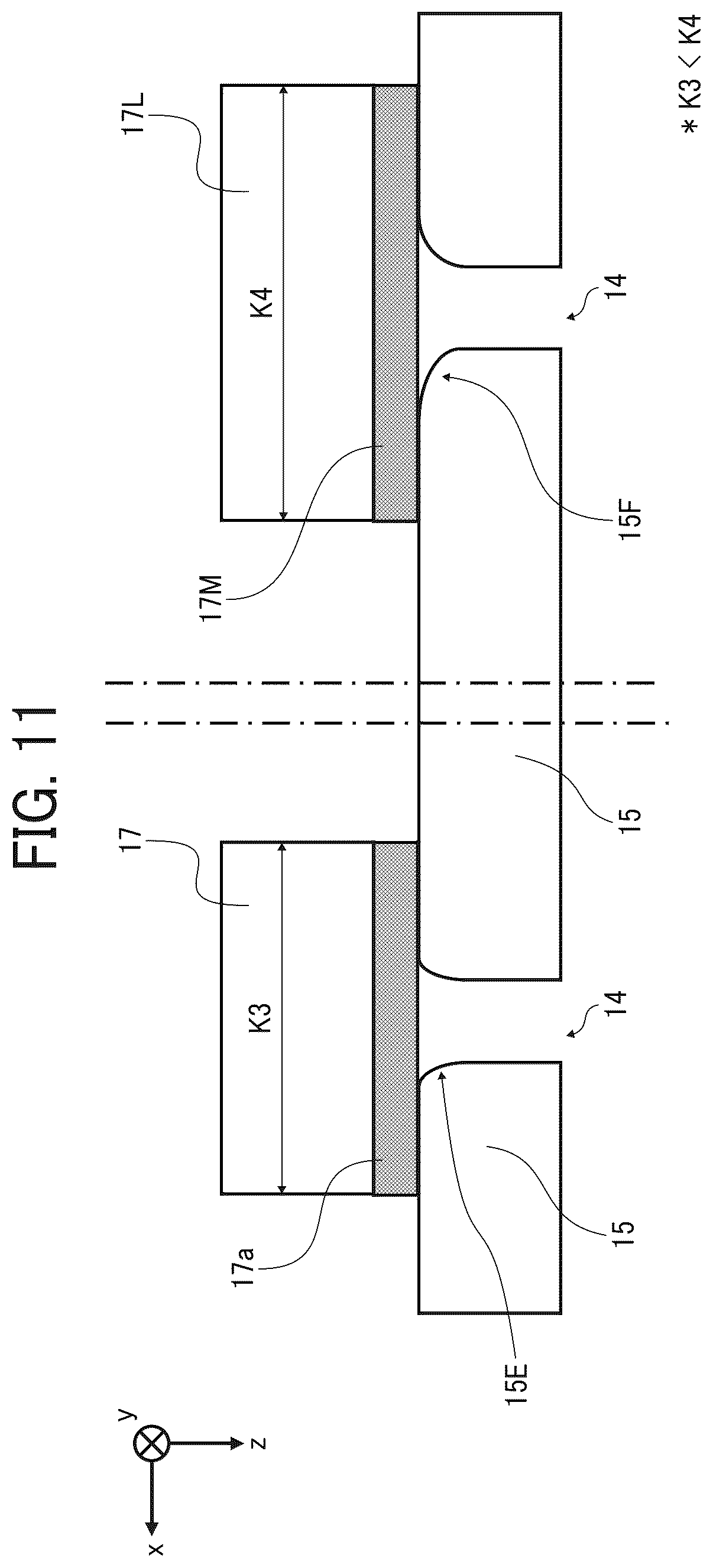 Patent US12552162 Figure 11 – Liquid discharge head and liquid discharge apparatus