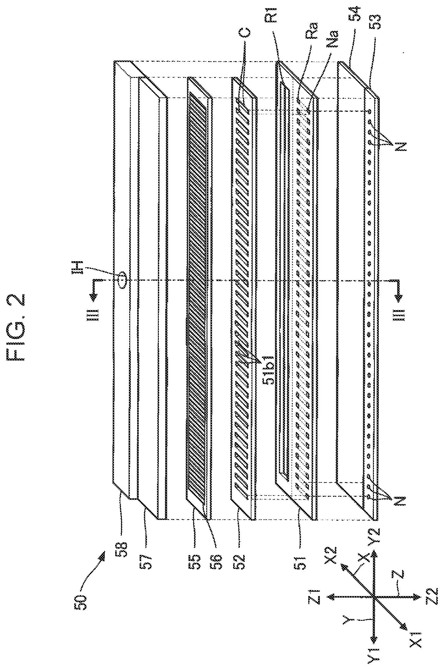 Patent US12552164 Figure 2 – Liquid discharge head and liquid discharge apparatus