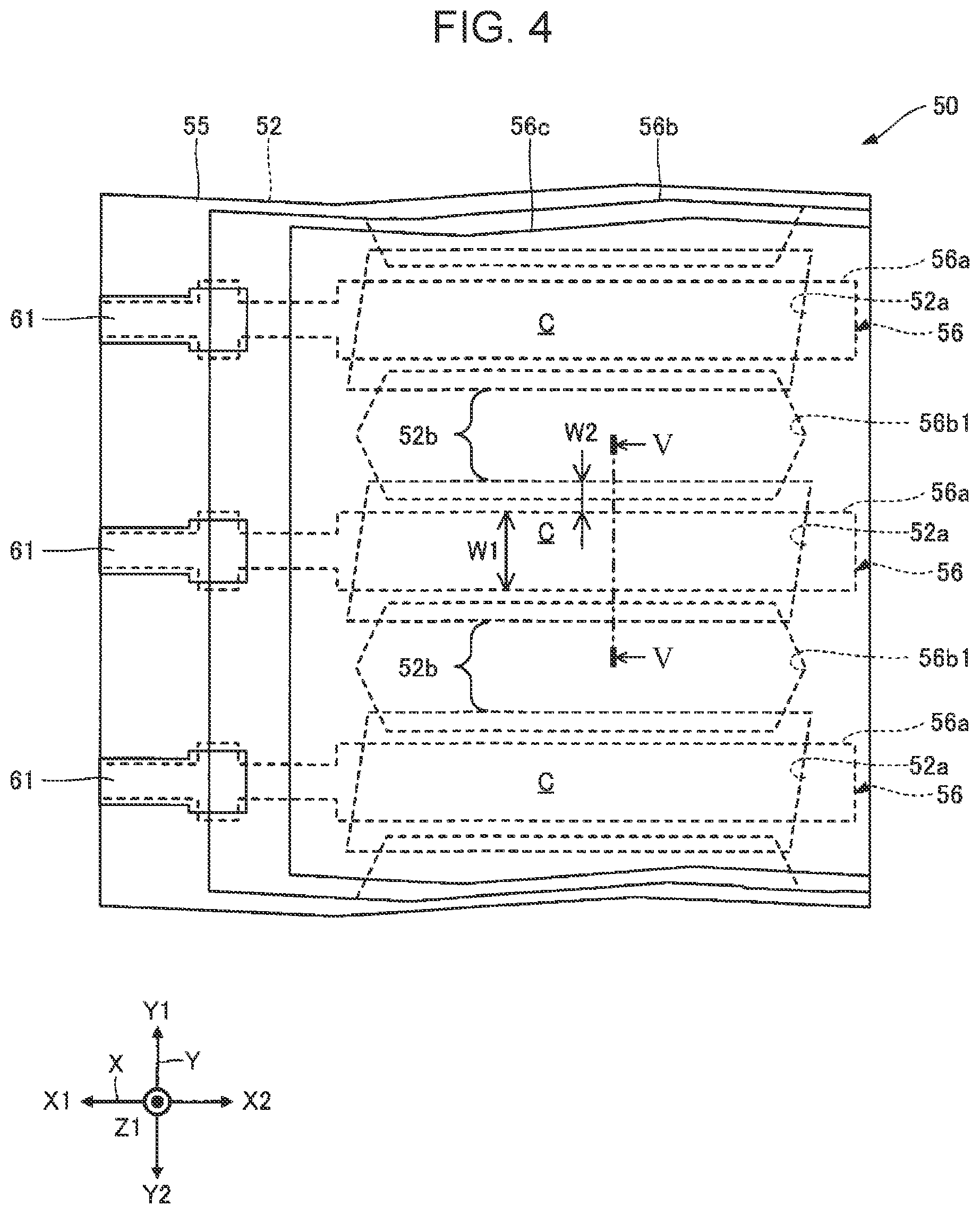 Patent US12552164 Figure 4 – Liquid discharge head and liquid discharge apparatus