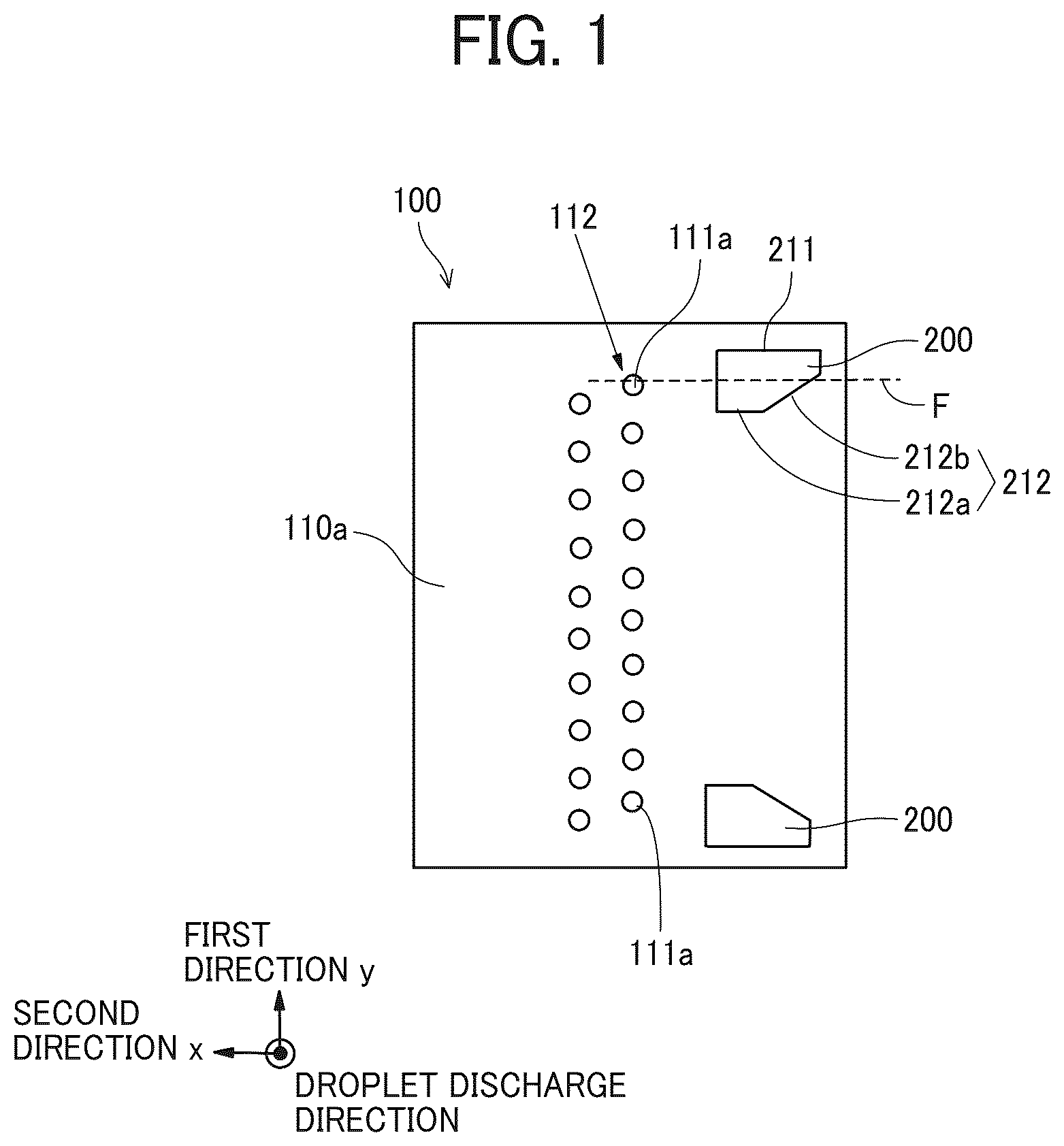 Patent US12552166 Figure 1 – Discharge head, discharge head unit, discharge apparatus, and printer