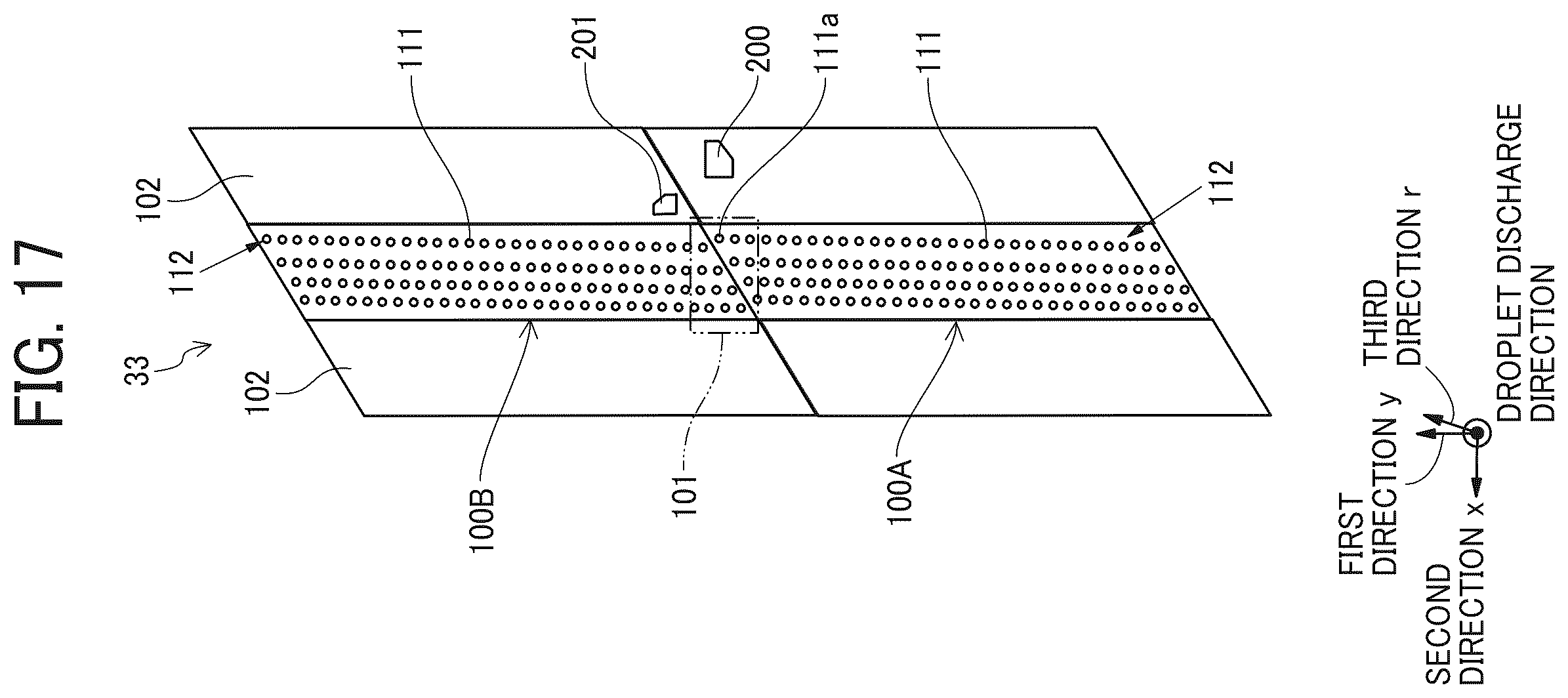 Patent US12552166 Figure 11 – Discharge head, discharge head unit, discharge apparatus, and printer
