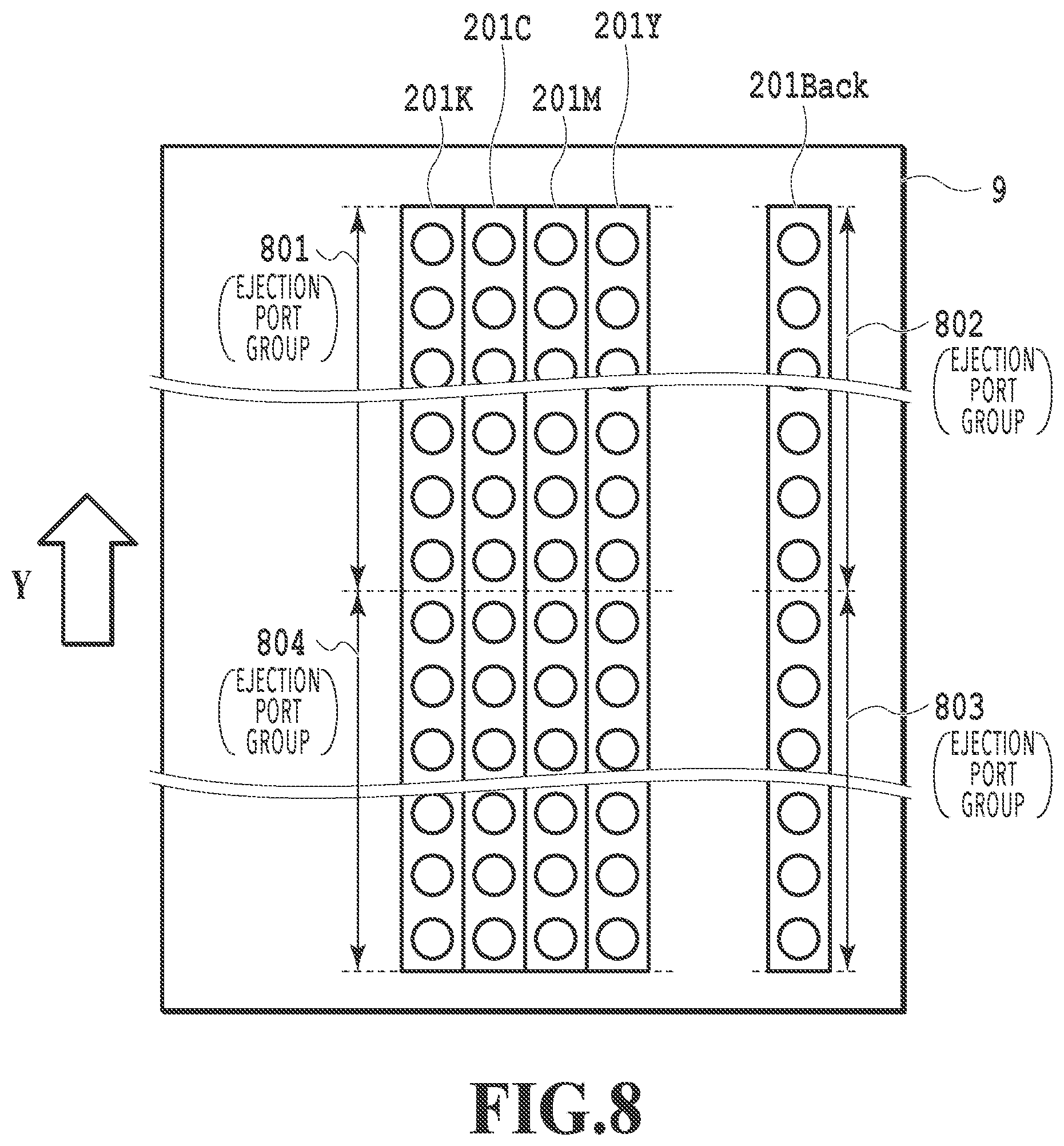 Patent US12552167 Figure 8 – Printing apparatus, control method, and storage medium