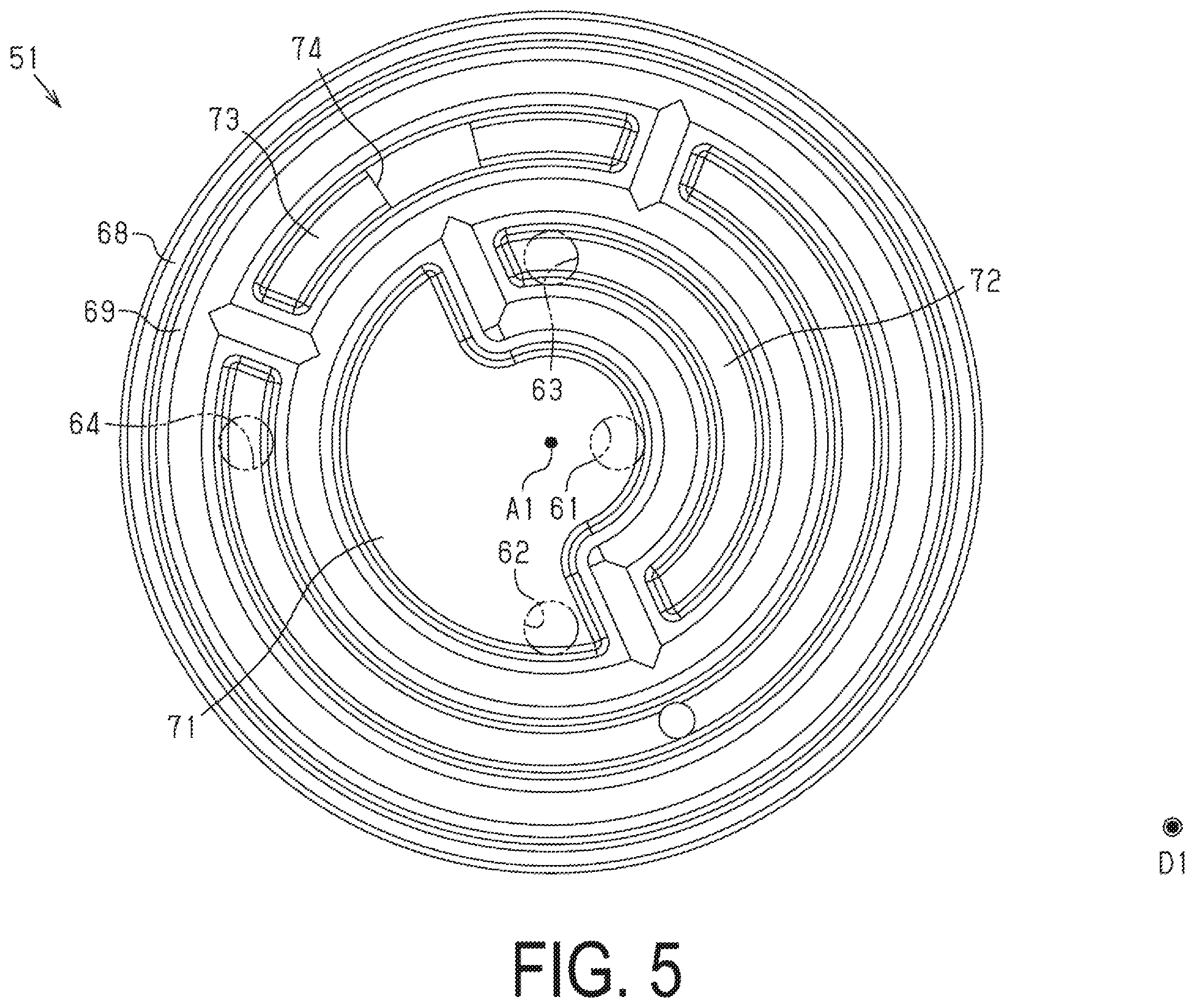 Patent US12552168 Figure 5 – Maintenance device, liquid ejecting device, and maintenance method for liquid ejecting device