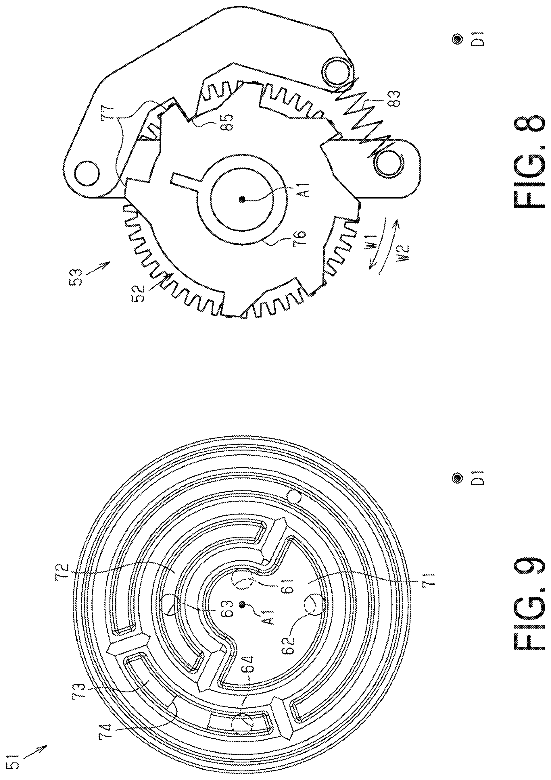 Patent US12552168 Figure 8 – Maintenance device, liquid ejecting device, and maintenance method for liquid ejecting device