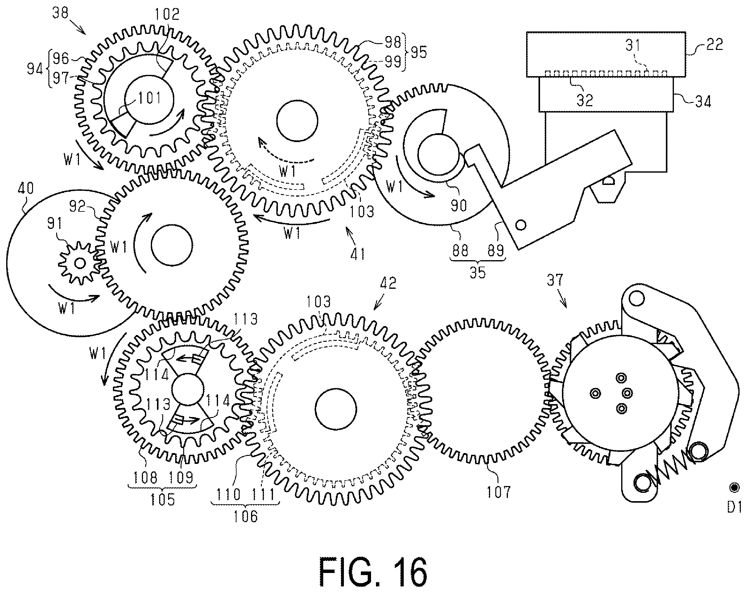 Patent US12552168 Figure 12 – Maintenance device, liquid ejecting device, and maintenance method for liquid ejecting device