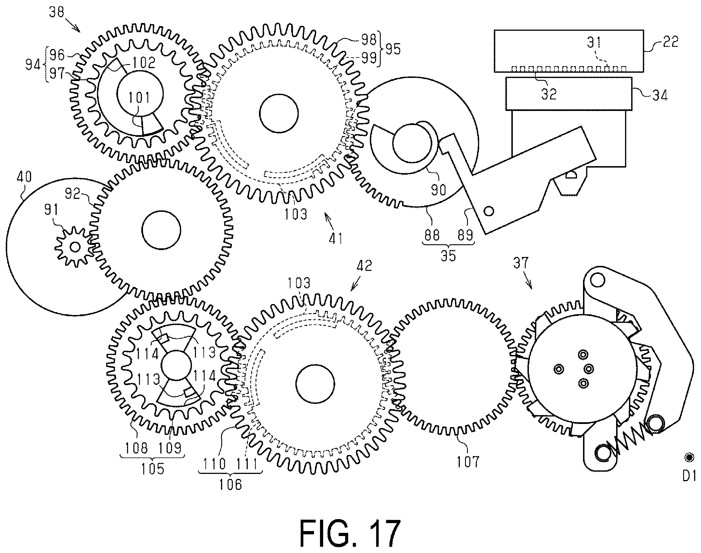 Patent US12552168 Figure 13 – Maintenance device, liquid ejecting device, and maintenance method for liquid ejecting device