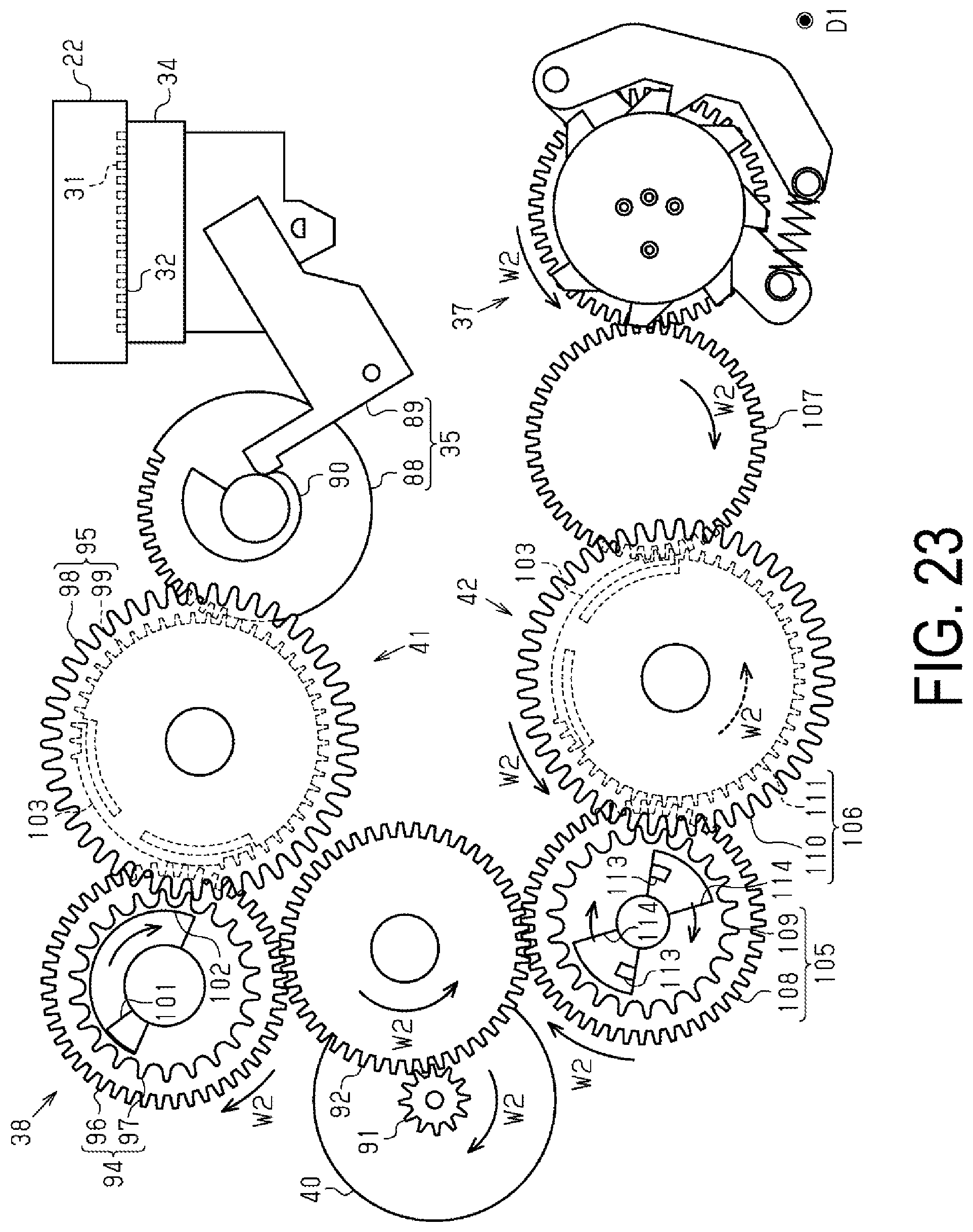 Patent US12552168 Figure 19 – Maintenance device, liquid ejecting device, and maintenance method for liquid ejecting device