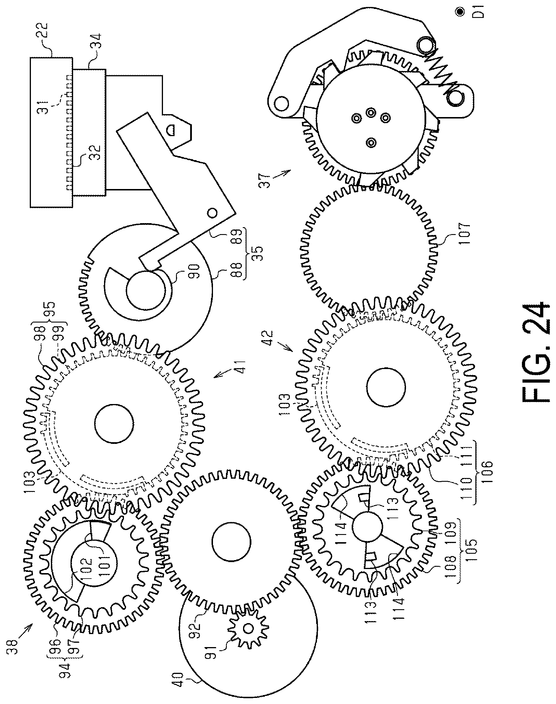 Patent US12552168 Figure 20 – Maintenance device, liquid ejecting device, and maintenance method for liquid ejecting device