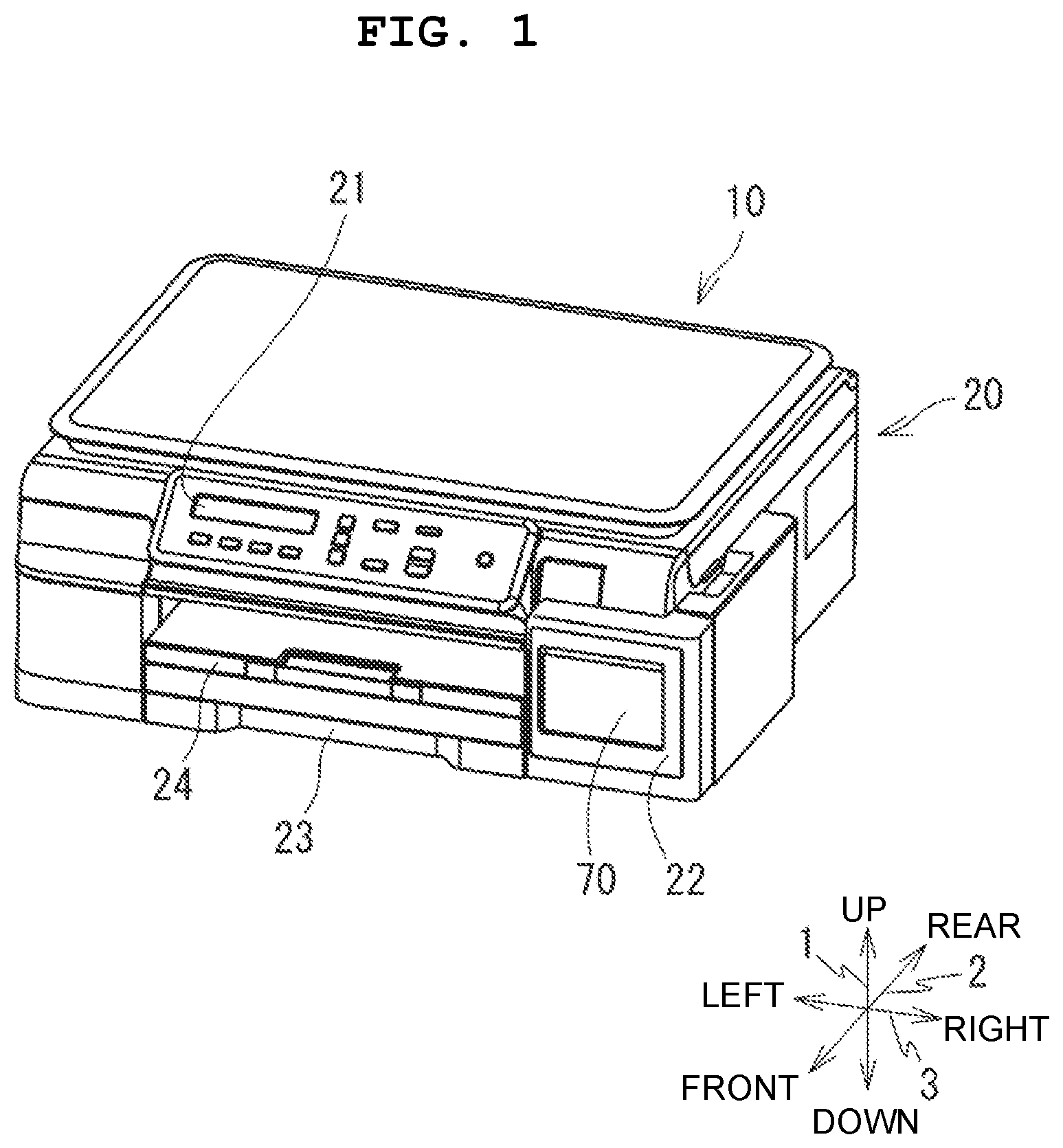 Patent US12552169 — Liquid ejecting apparatus — Figure 1